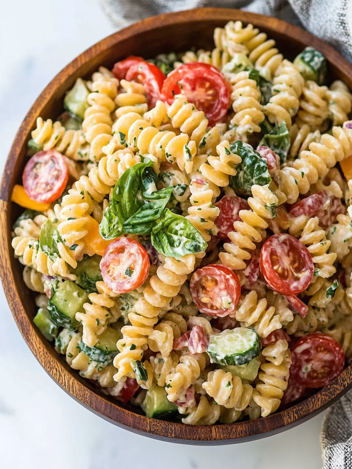 Delicious Ranch Pasta Salad That Will Brighten Your Day 5 Ranch Pasta Salad