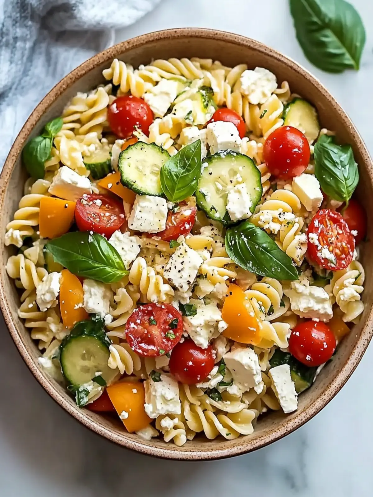 Delicious Cottage Cheese Pasta Salad for Healthy Meals 4 Cottage Cheese Pasta Salad