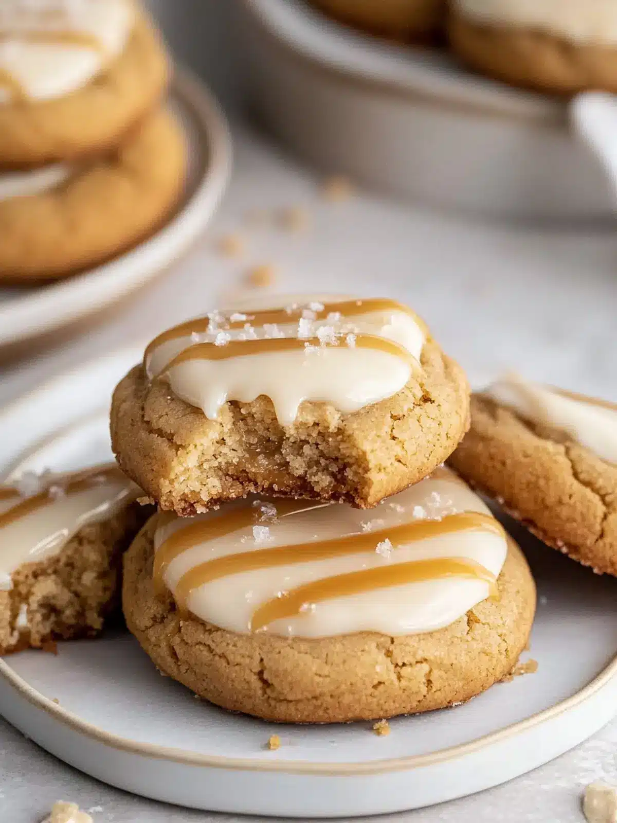 Crumbl Salted Caramel Cheesecake Cookies for Sweet Cravings 5 Crumbl Salted Caramel Cheesecake Cookies