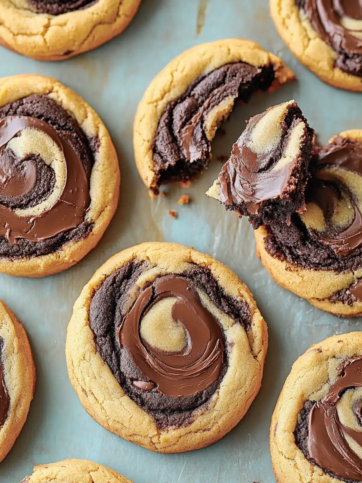 Irresistible Peanut Butter Brownie Swirl Cookies Made Easy 2 Peanut Butter Brownie Swirl Cookies