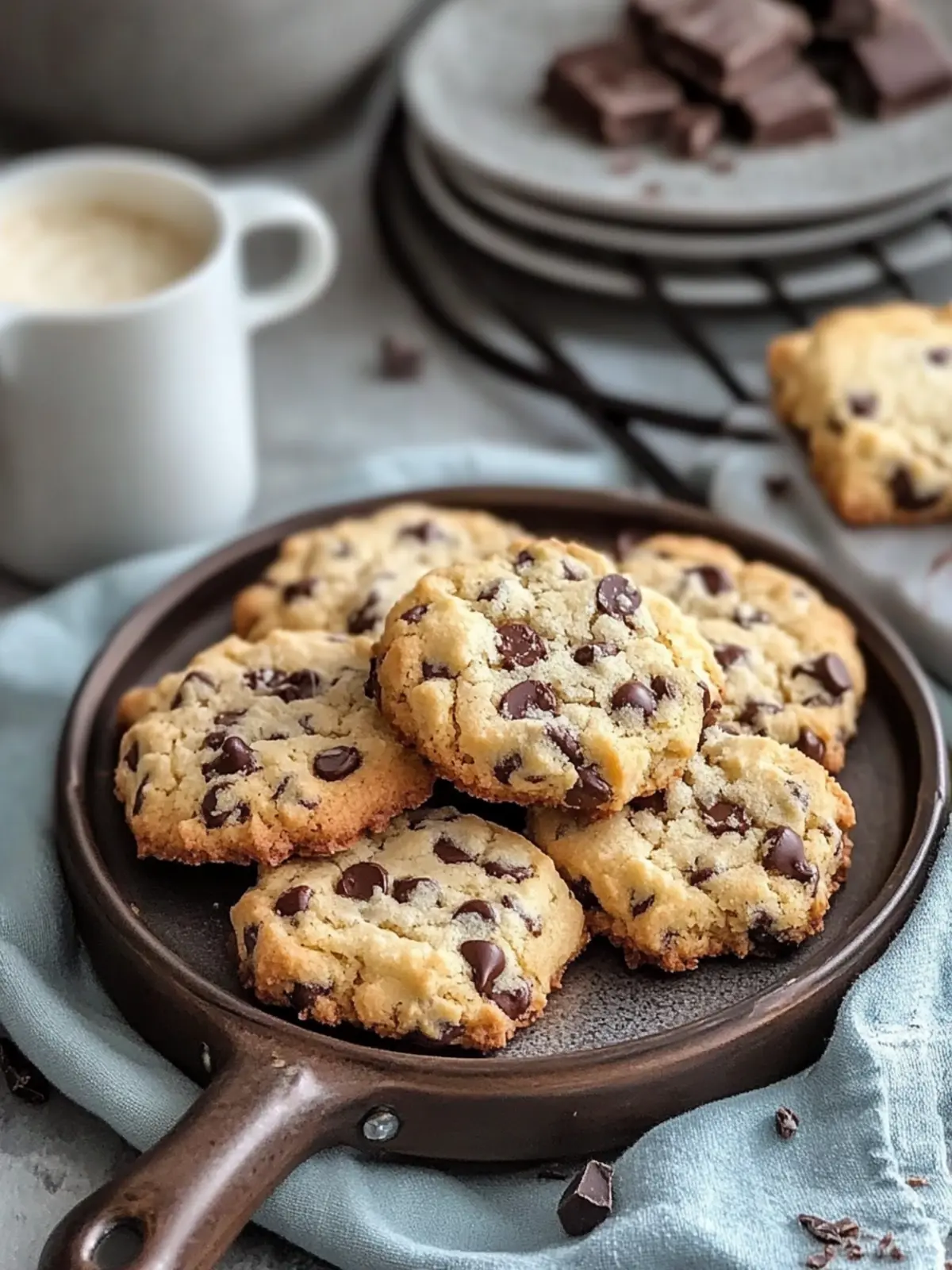 Ultimate Chocolate Chip and Toffee Shortbread Cookies Joy 2 Chocolate Chip and Toffee Shortbread Cookies