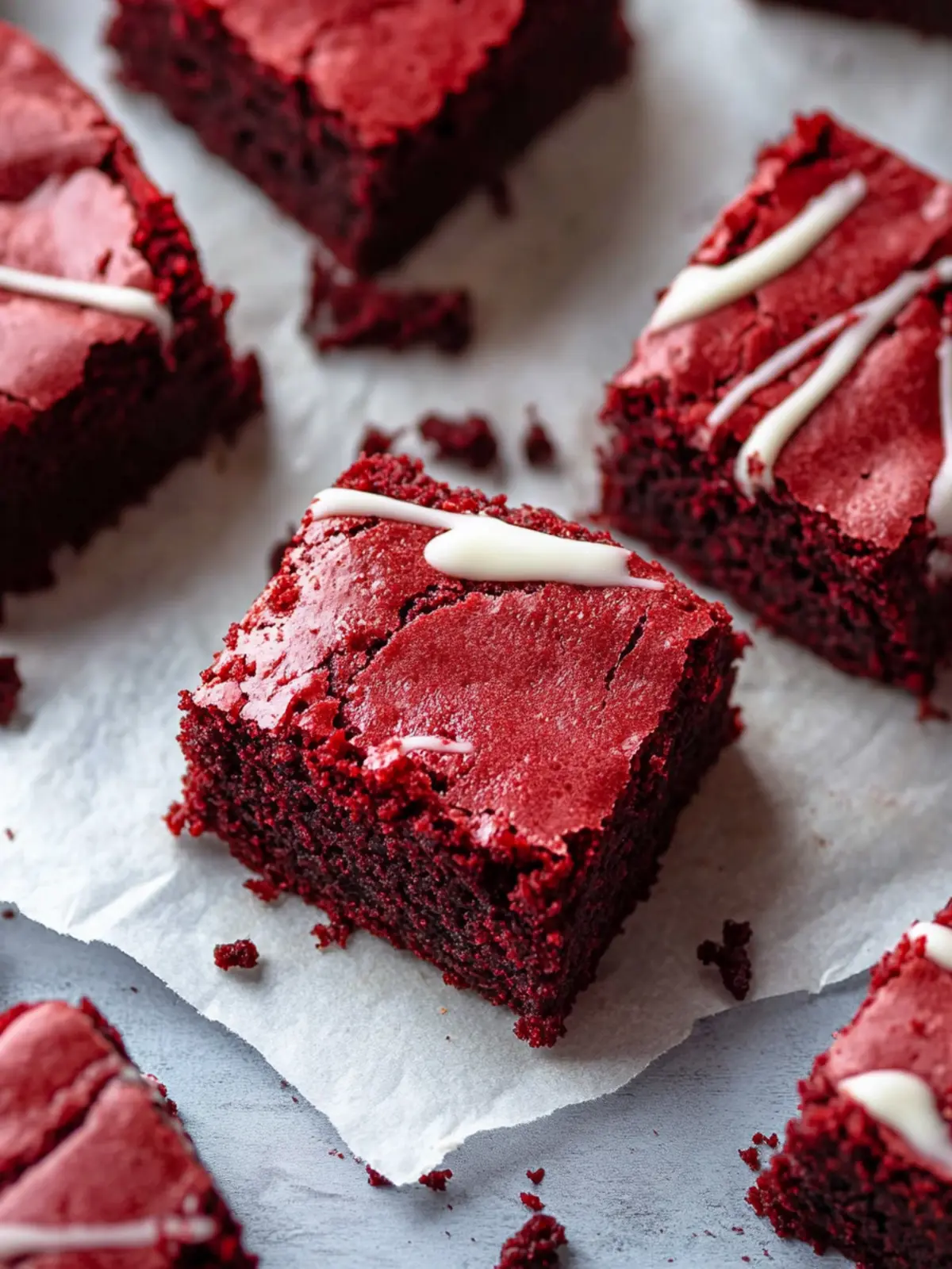 Decadent Fudgy Red Velvet Brownies to Wow Your Taste Buds 5 Fudgy Red Velvet Brownies