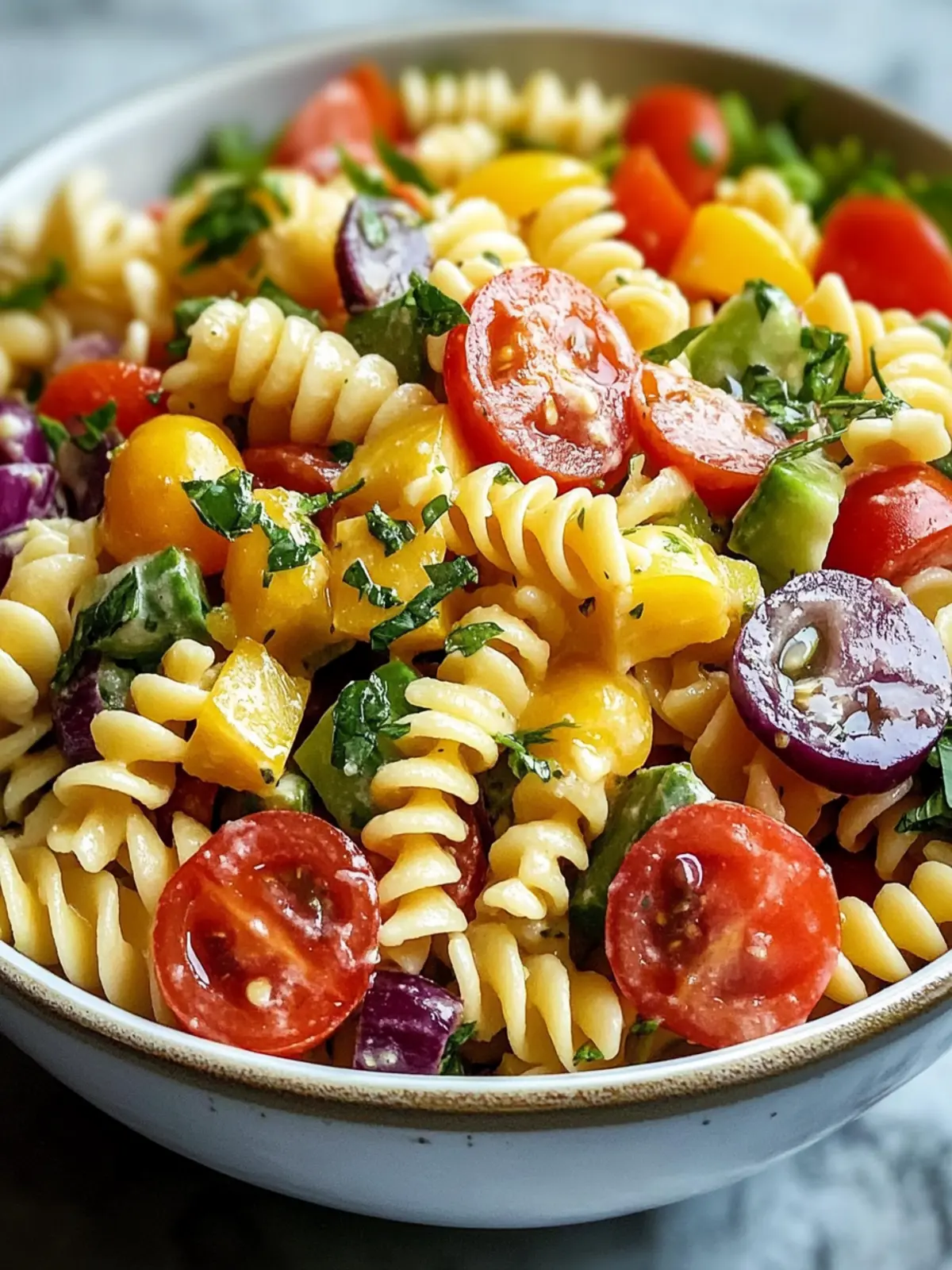 California Pasta Salad: A Bright, Healthy Twist for Summer 2 California Pasta Salad