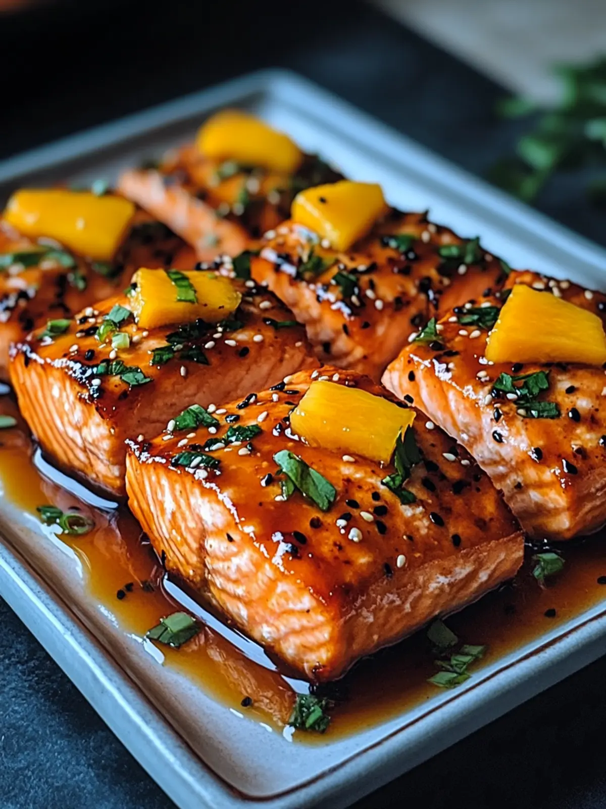 Mango Teriyaki Salmon: Your Quick & Healthy Dinner Fix 3 Mango Teriyaki Salmon