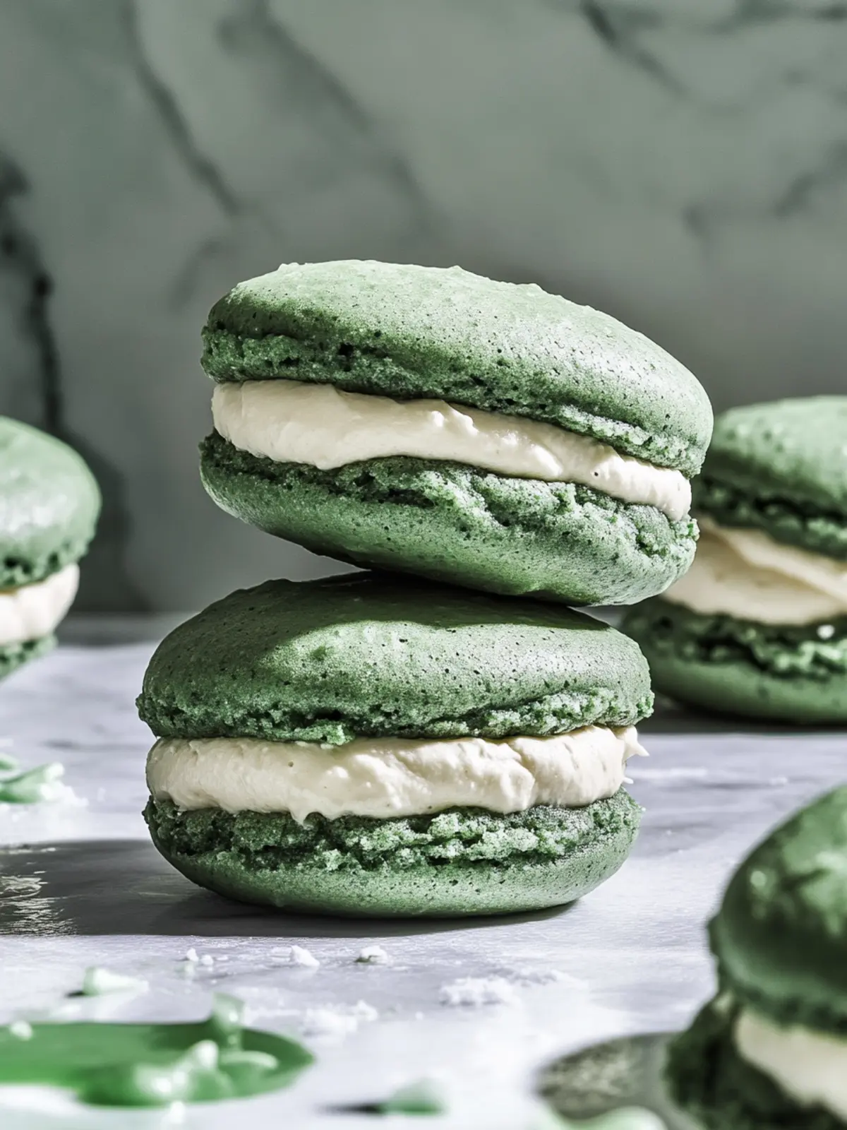 Decadent Green Velvet Whoopie Pies: A Fun Twist on Tradition 2 Green Velvet Whoopie Pies
