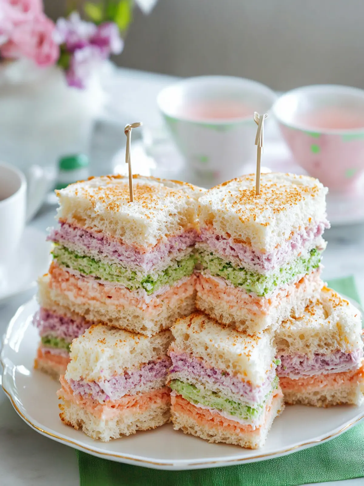 Colorful Tea Party Sandwiches That Wow Your Guests 2 Tea Party Sandwiches
