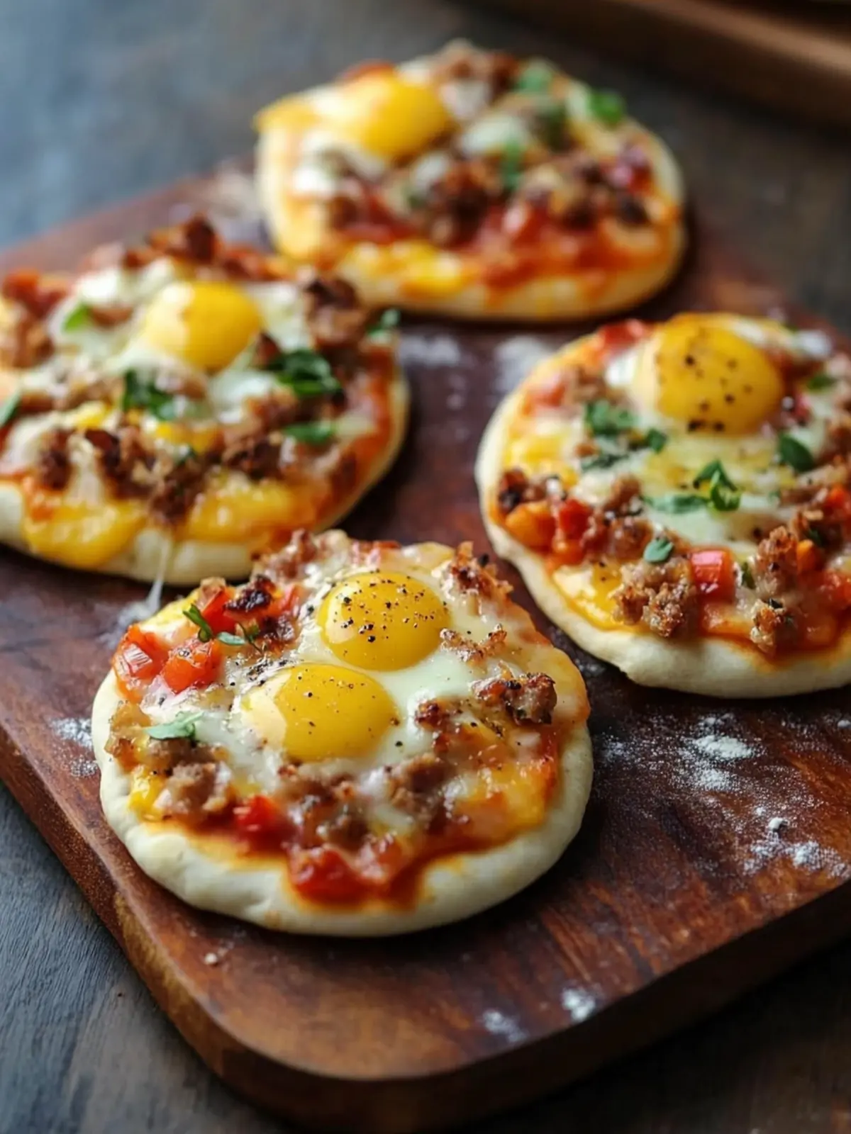 Delicious English Muffin Breakfast Pizza You Can Customize 4 English Muffin Breakfast Pizza
