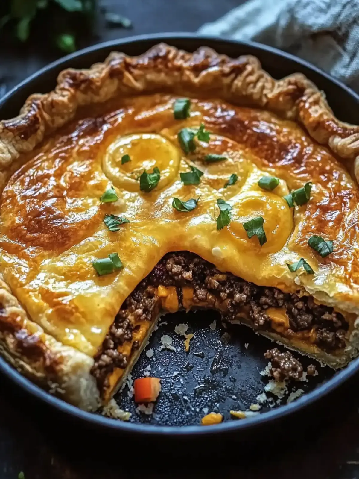One-Pan Cheeseburger Pie: Your New Family Favorite Dinner 2 One-Pan Cheeseburger Pie