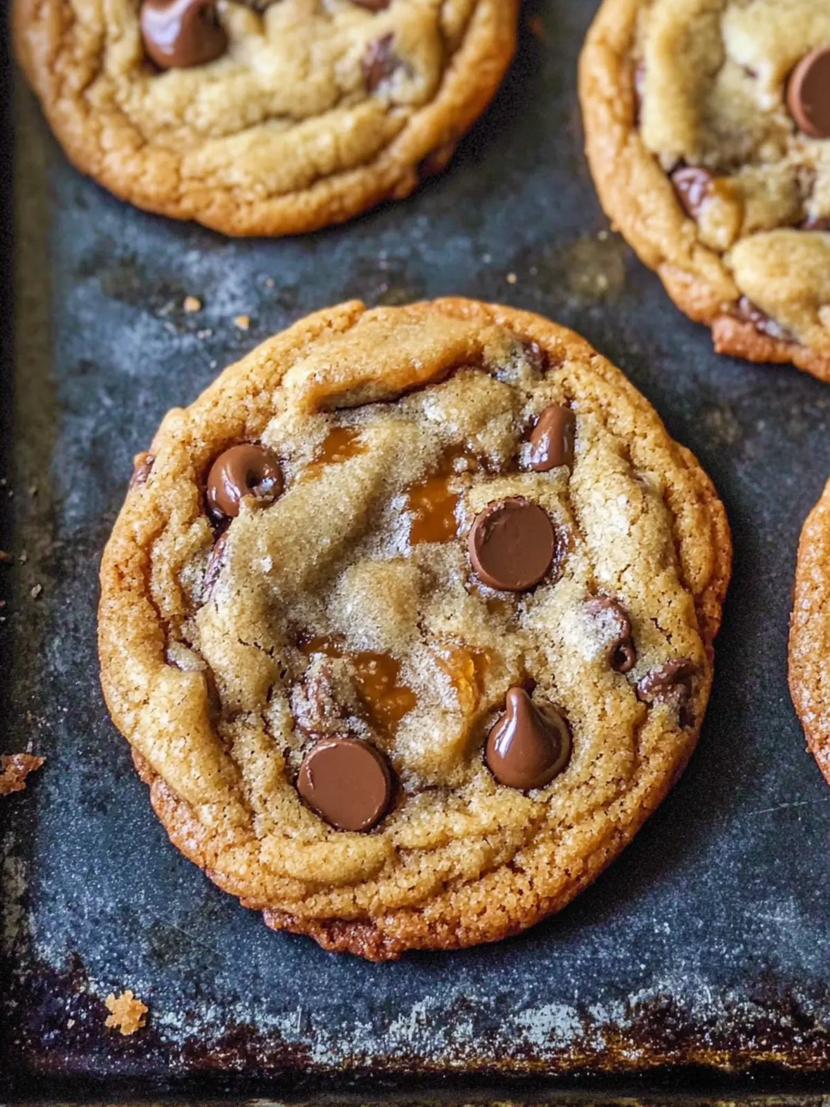 Decadent Caramel Chocolate Chip Cookies You’ll Crave 3 Caramel Chocolate Chip Cookies
