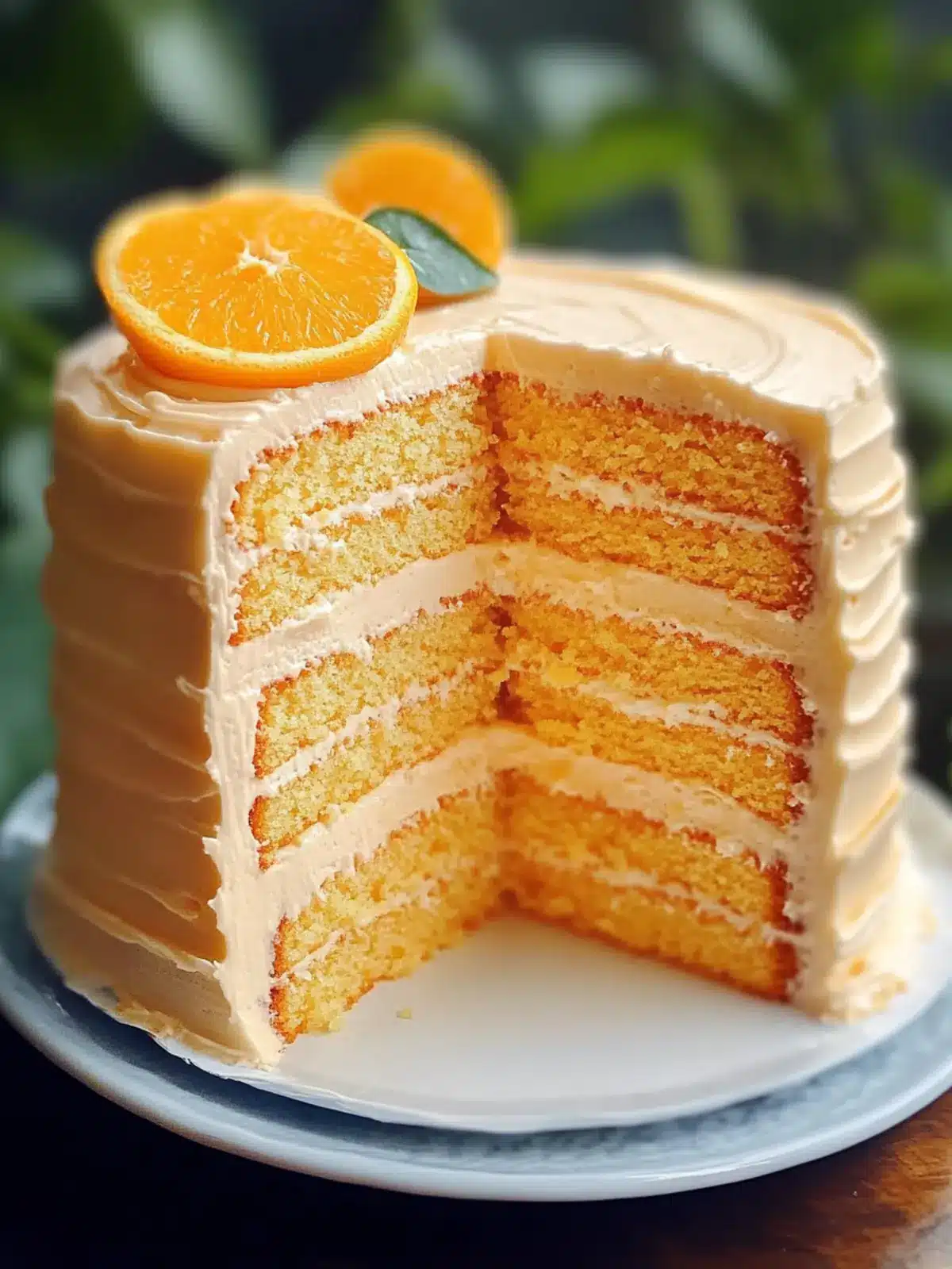 Orange Velvet Cake with Creamy Citrus Frosting Delight 3 Orange Velvet Cake