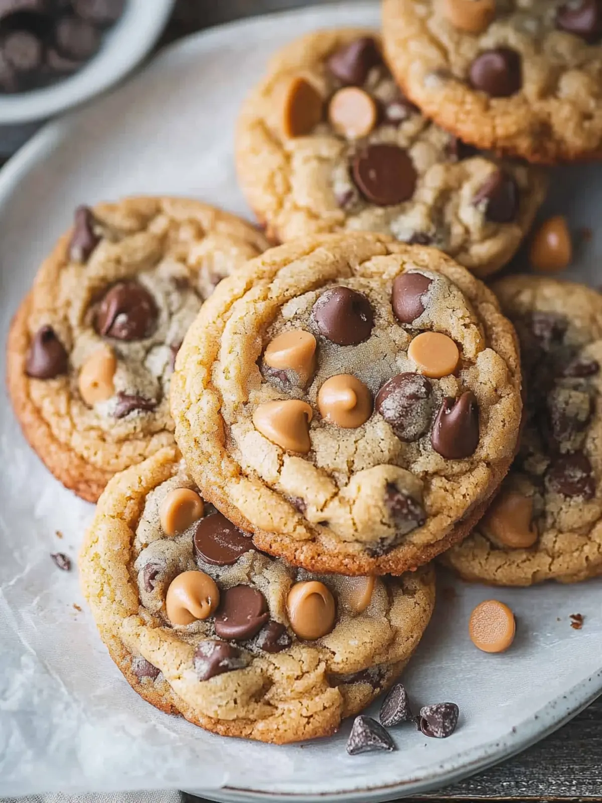 Irresistible Butterscotch Chocolate Chip Cookies in 20 Minutes 3 Butterscotch Chocolate Chip Cookies
