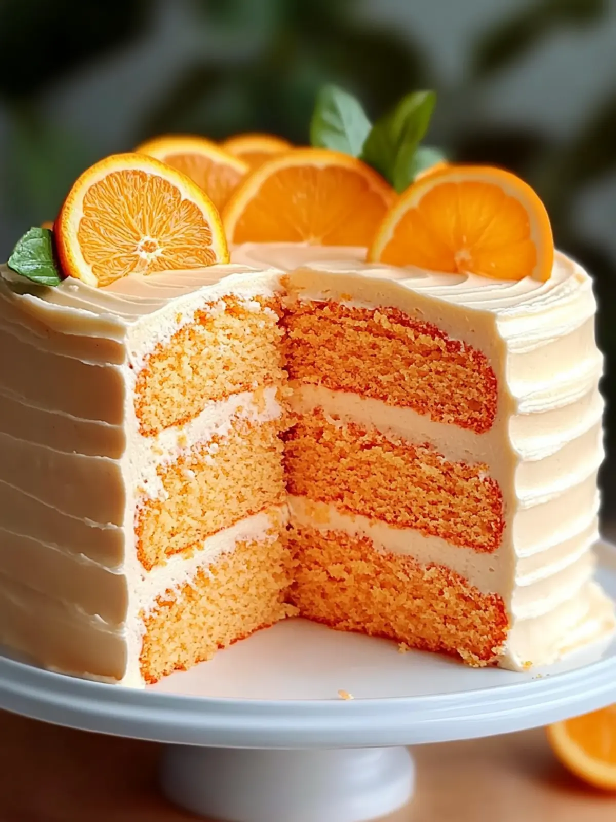 Orange Velvet Cake with Creamy Citrus Frosting Delight 4 Orange Velvet Cake