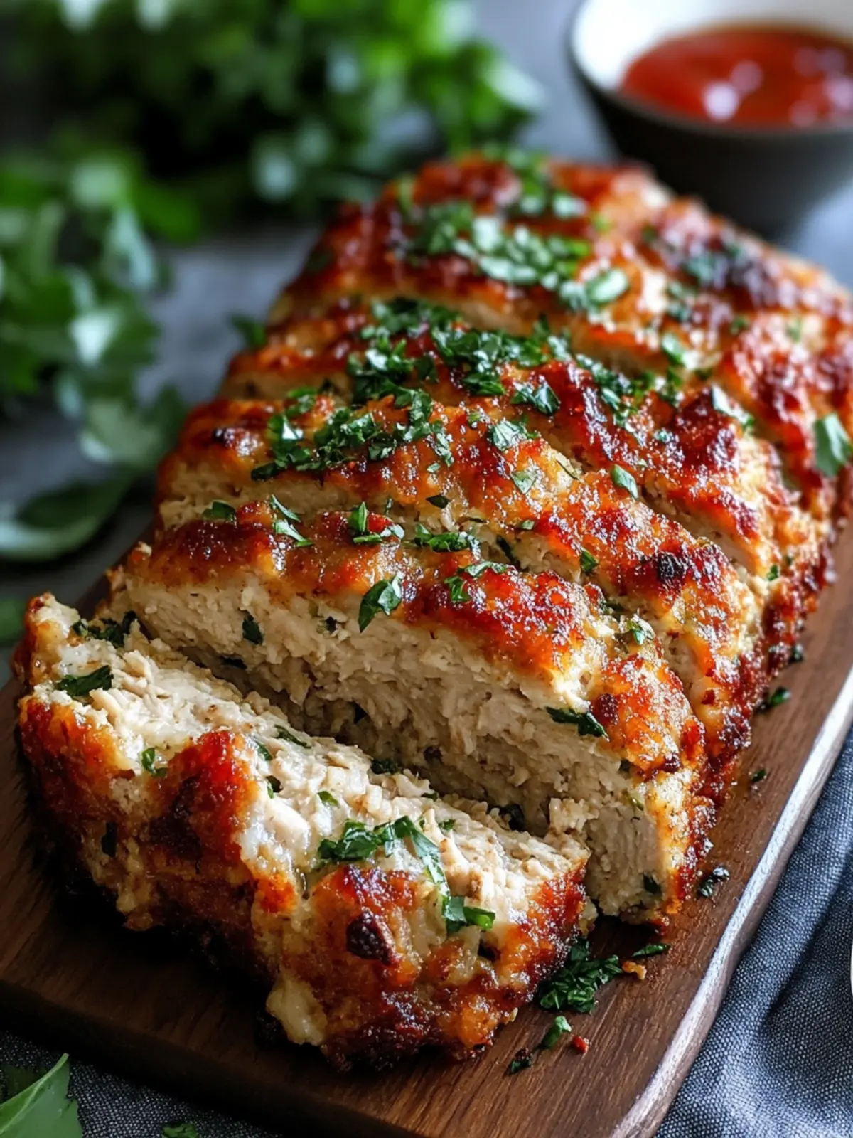 Irresistible Parmesan Chicken Meatloaf with Gooey Center 5 Parmesan Chicken Meatloaf