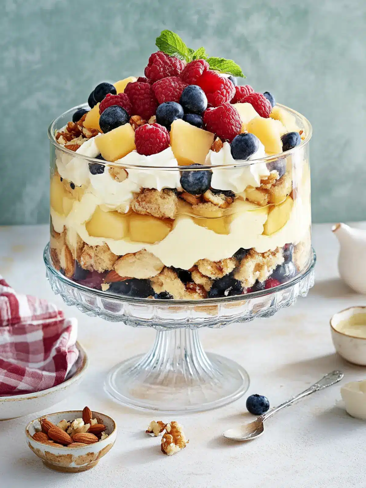 Irresistible Fruit and Nut Trifle for Your Next Sweet Escape 4 Fruit and Nut Trifle