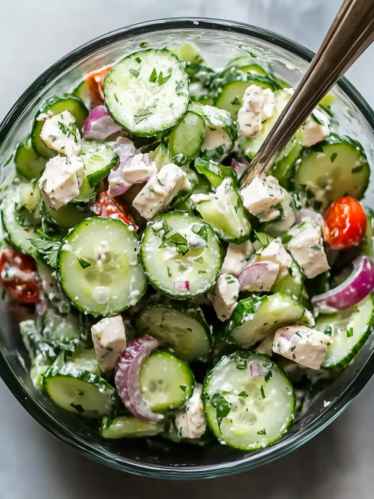 High Protein Cucumber Salad: Fresh, Easy, and Energizing 5 High Protein Cucumber Salad