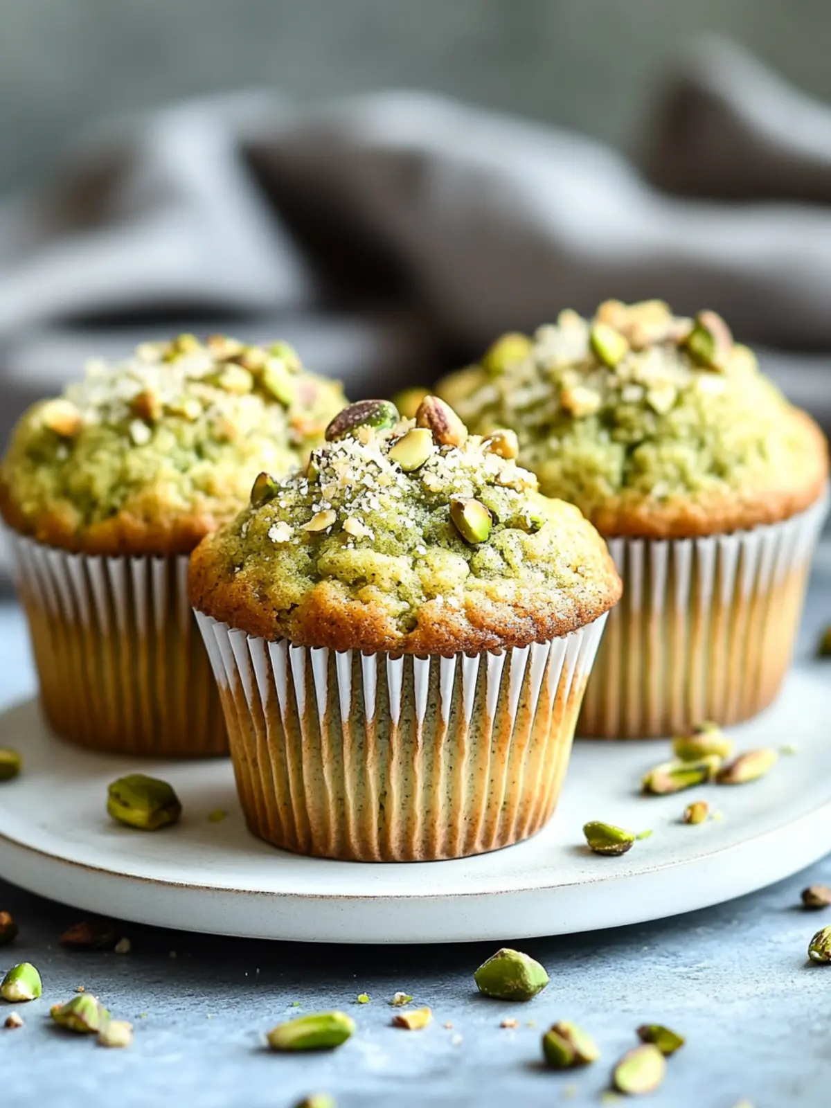 Irresistibly Soft Pistachio Muffins for Your Cozy Mornings 5 Pistachio Muffins