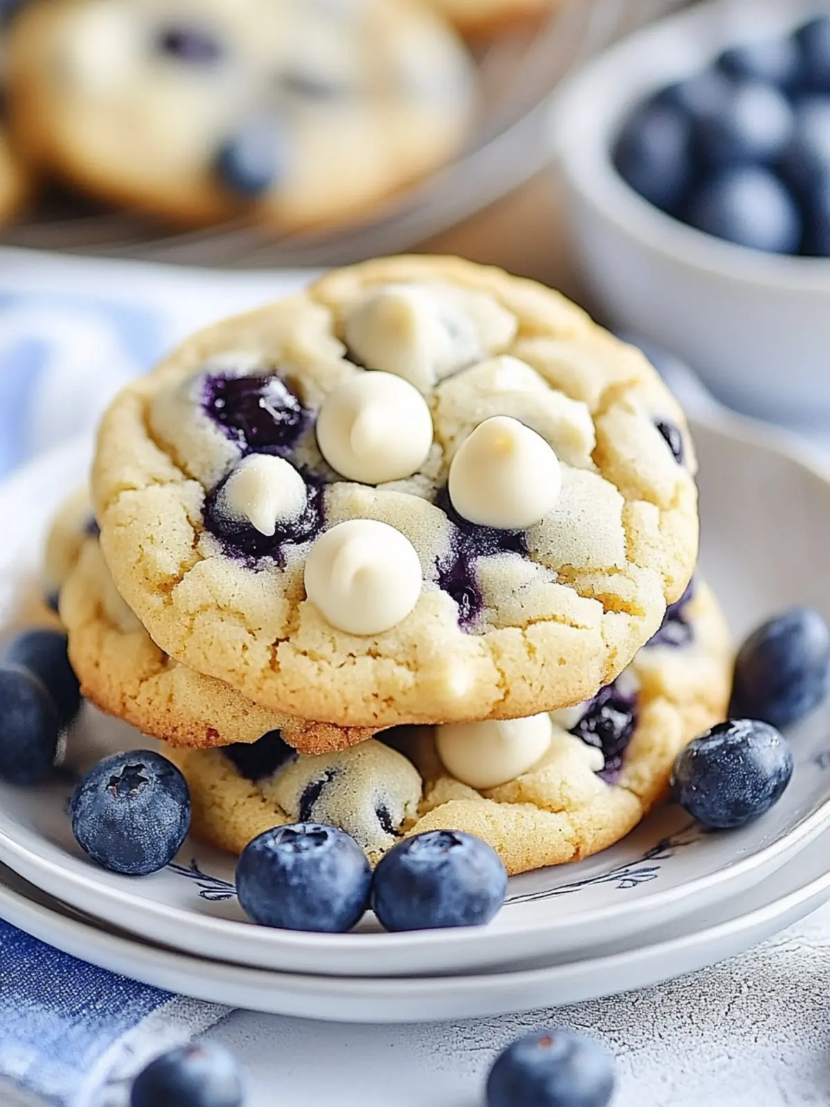 Blueberry White Chocolate Chip Cookies That Wow Every Time 4 Blueberry White Chocolate Chip Cookies