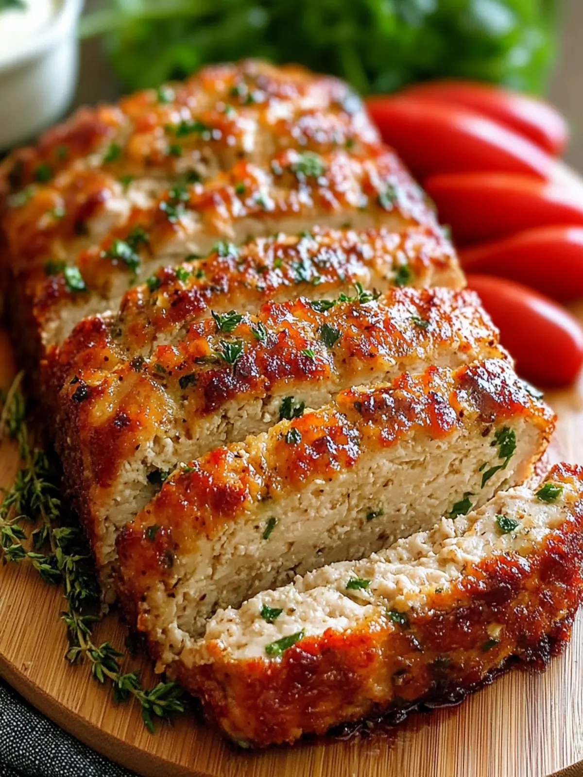 Irresistible Parmesan Chicken Meatloaf with Gooey Center 2 Parmesan Chicken Meatloaf