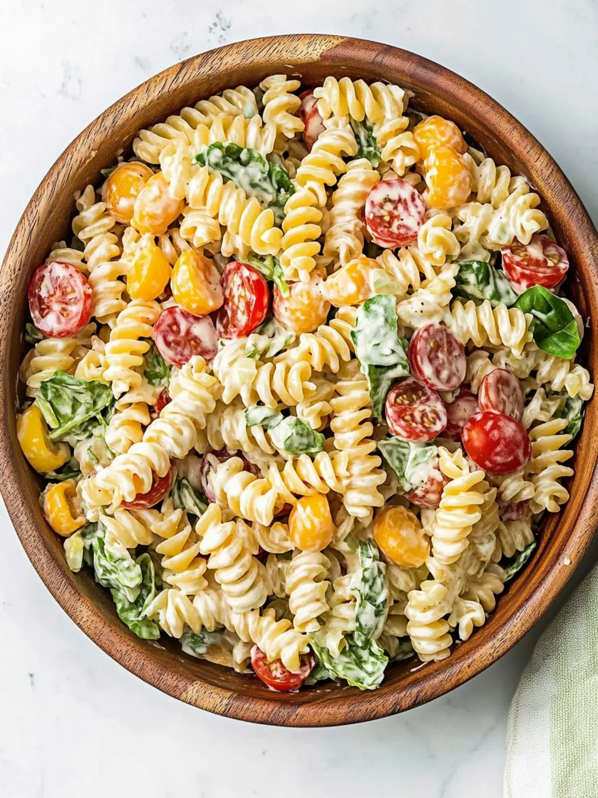 Delicious Ranch Pasta Salad That Will Brighten Your Day 4 Ranch Pasta Salad