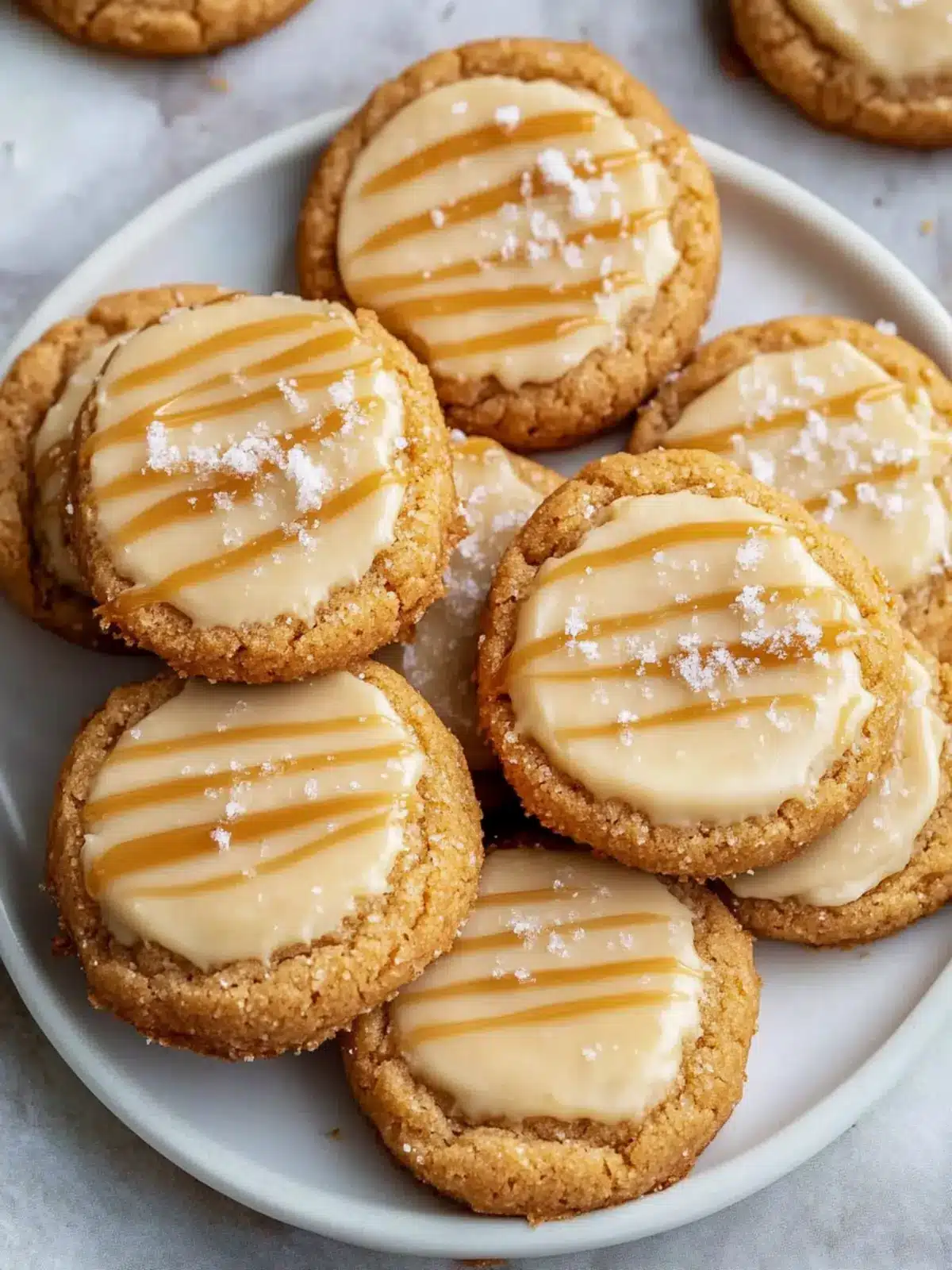 Crumbl Salted Caramel Cheesecake Cookies for Sweet Cravings 4 Crumbl Salted Caramel Cheesecake Cookies