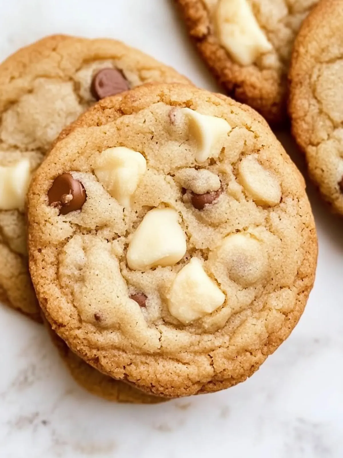 Melt-in-Your-Mouth White Chocolate Chip Cookies Recipe 5 WHITE CHOCOLATE CHIP COOKIES
