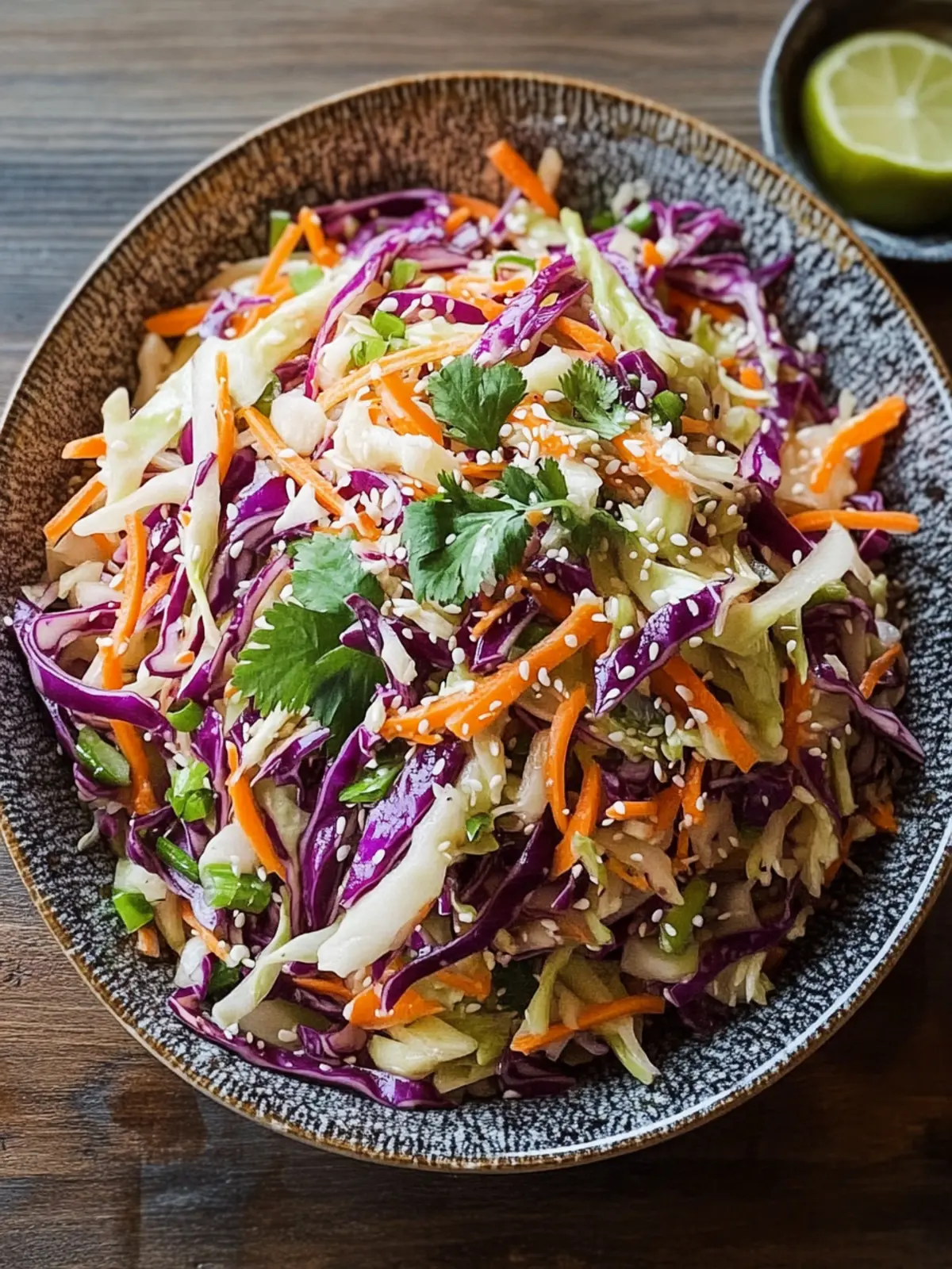 Irresistible Crunchy Asian Cabbage Slaw with Sesame Magic 3 Crunchy Asian Cabbage Slaw