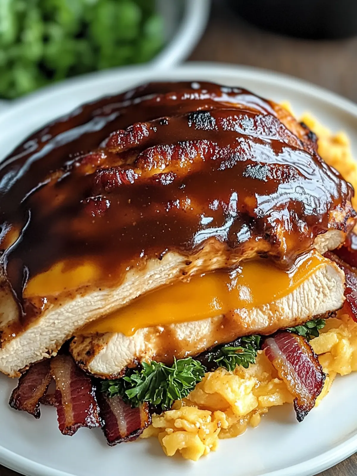 Savor Cowboy BBQ Bacon Cheddar Chicken for a Hearty Feast 4 Cowboy BBQ Bacon Cheddar Chicken