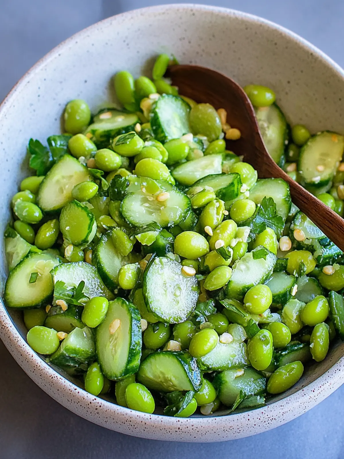 Cucumber Edamame Salad: Refreshing Twist for Your Table 3 Cucumber Edamame Salad