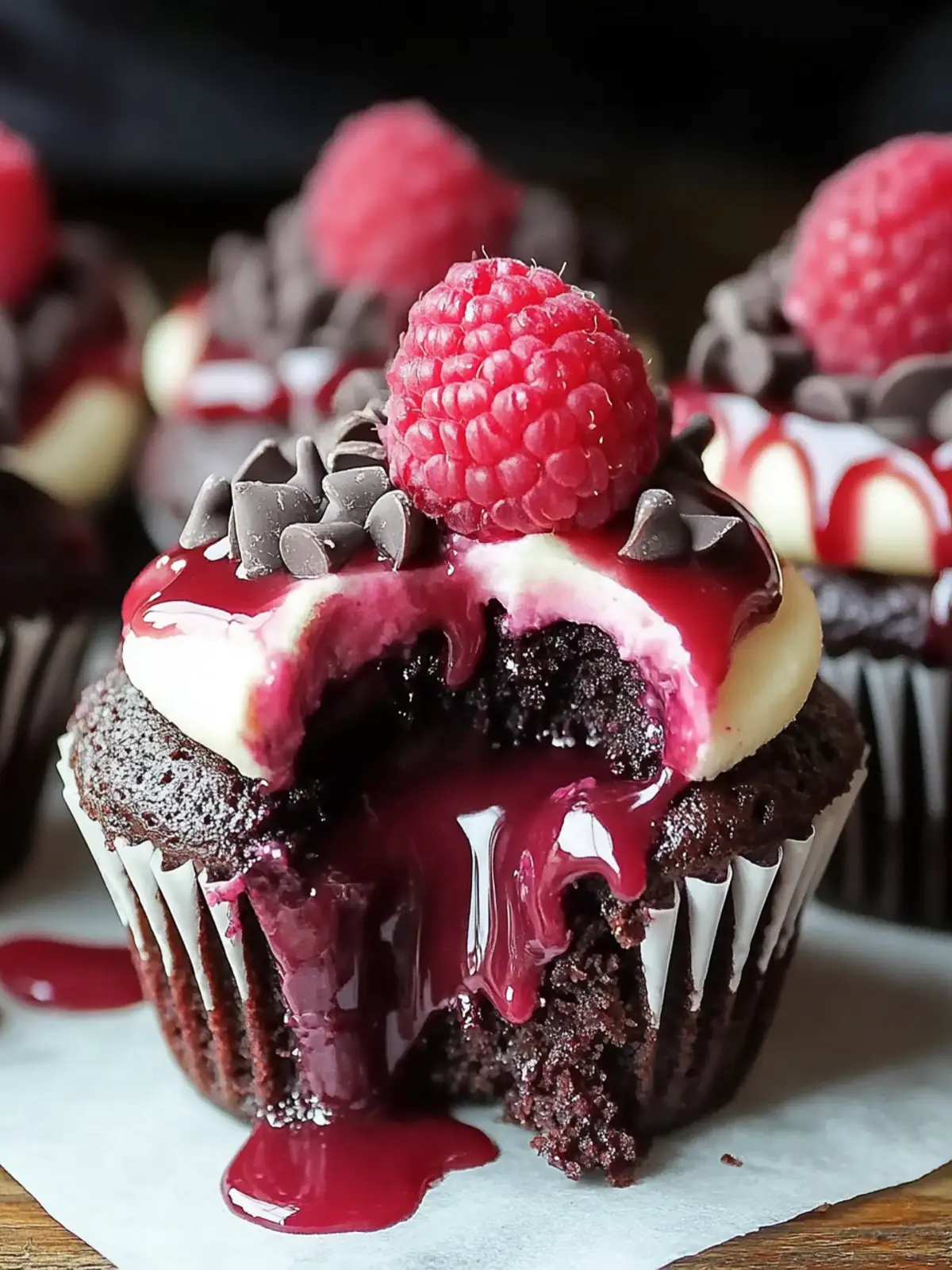 Mouthwatering Raspberry Chocolate Lava Cupcakes at Home 3 Raspberry Chocolate Lava Cupcakes