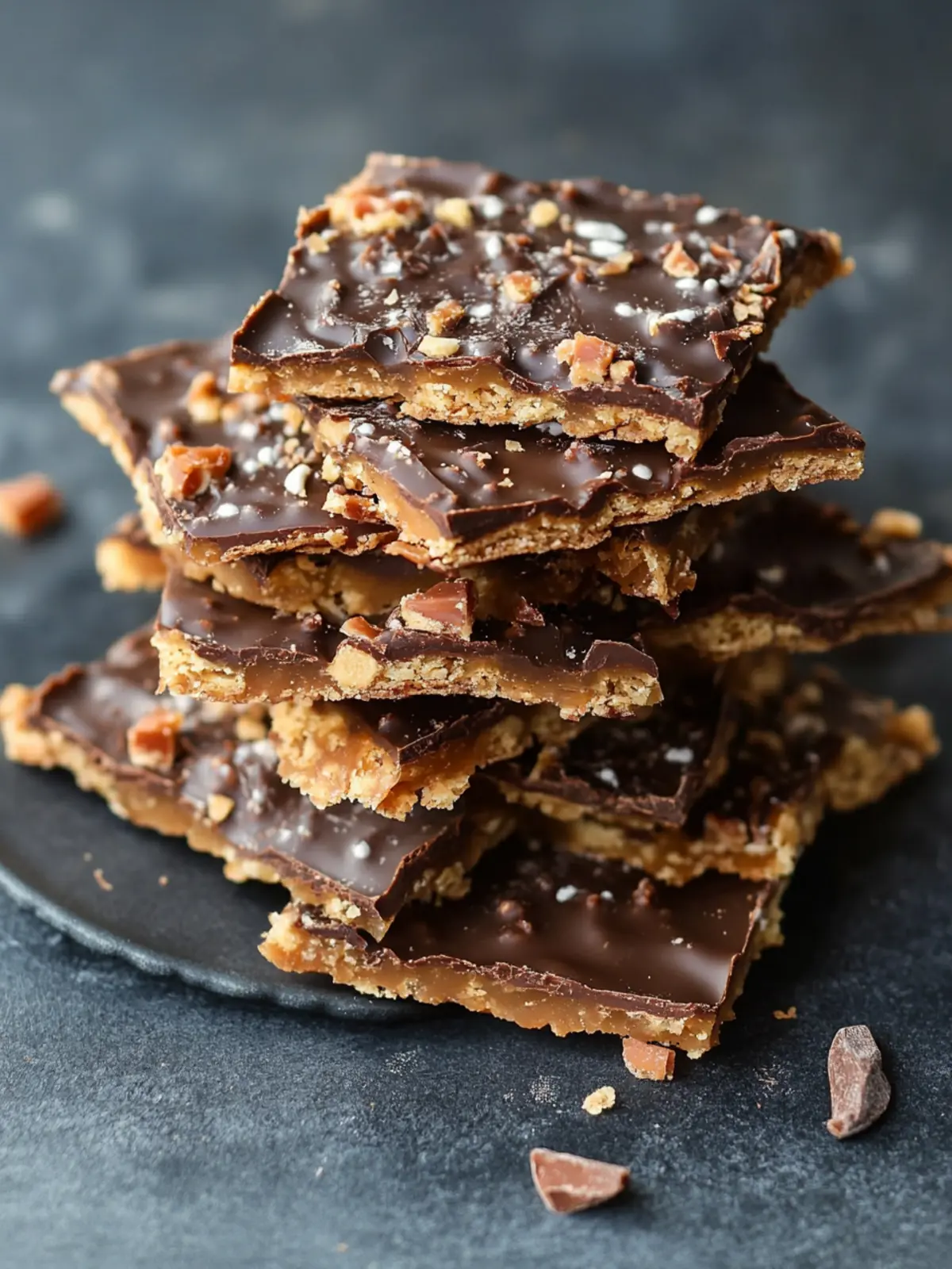 Decadent Chocolate Toffee Matzo Crack for Sweet Cravings 2 Chocolate Toffee Matzo Crack