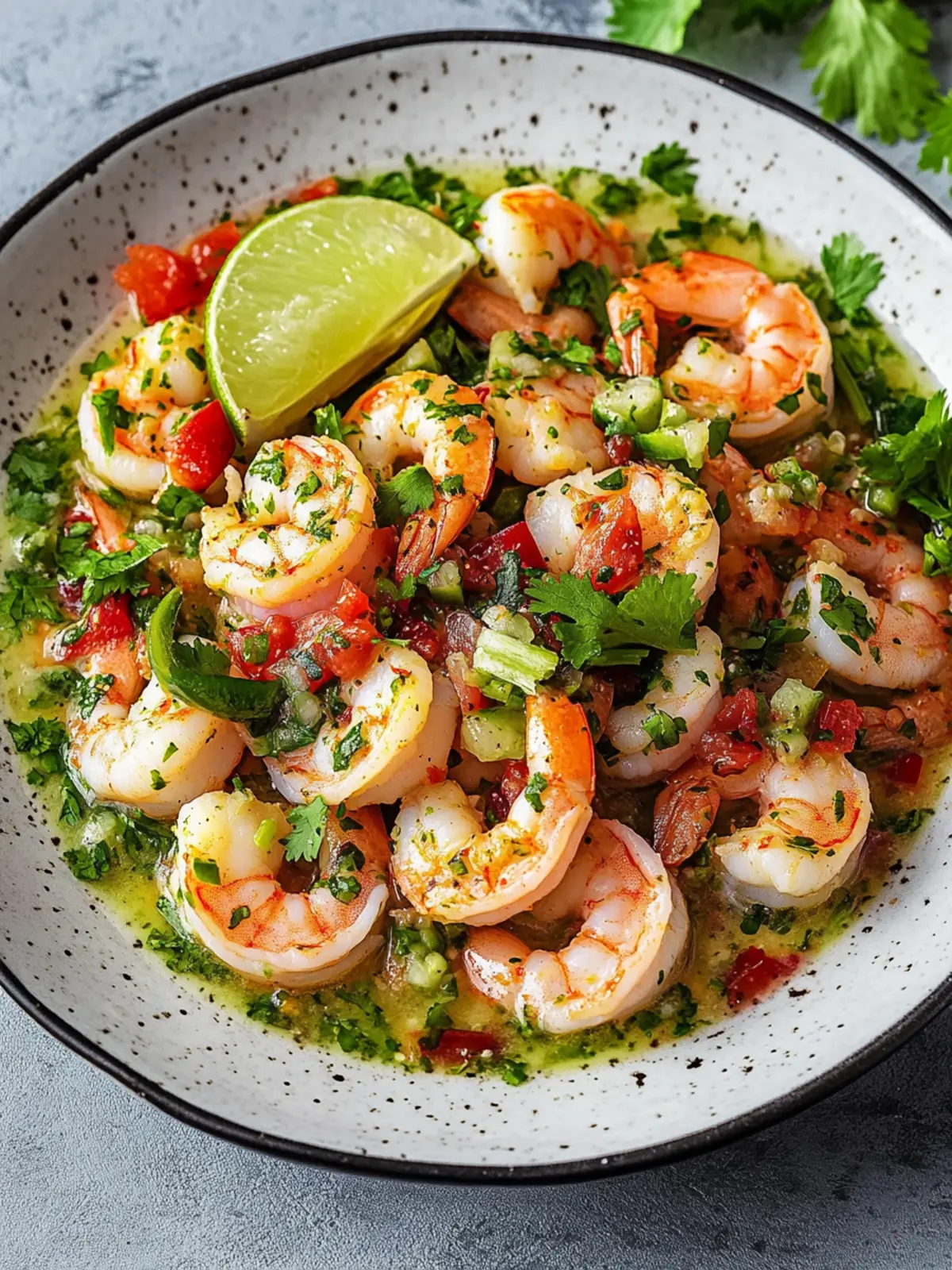 Shrimps in Culichi Salsa: A Guilt-Free Mexican Feast 2 Shrimps in Culichi Salsa