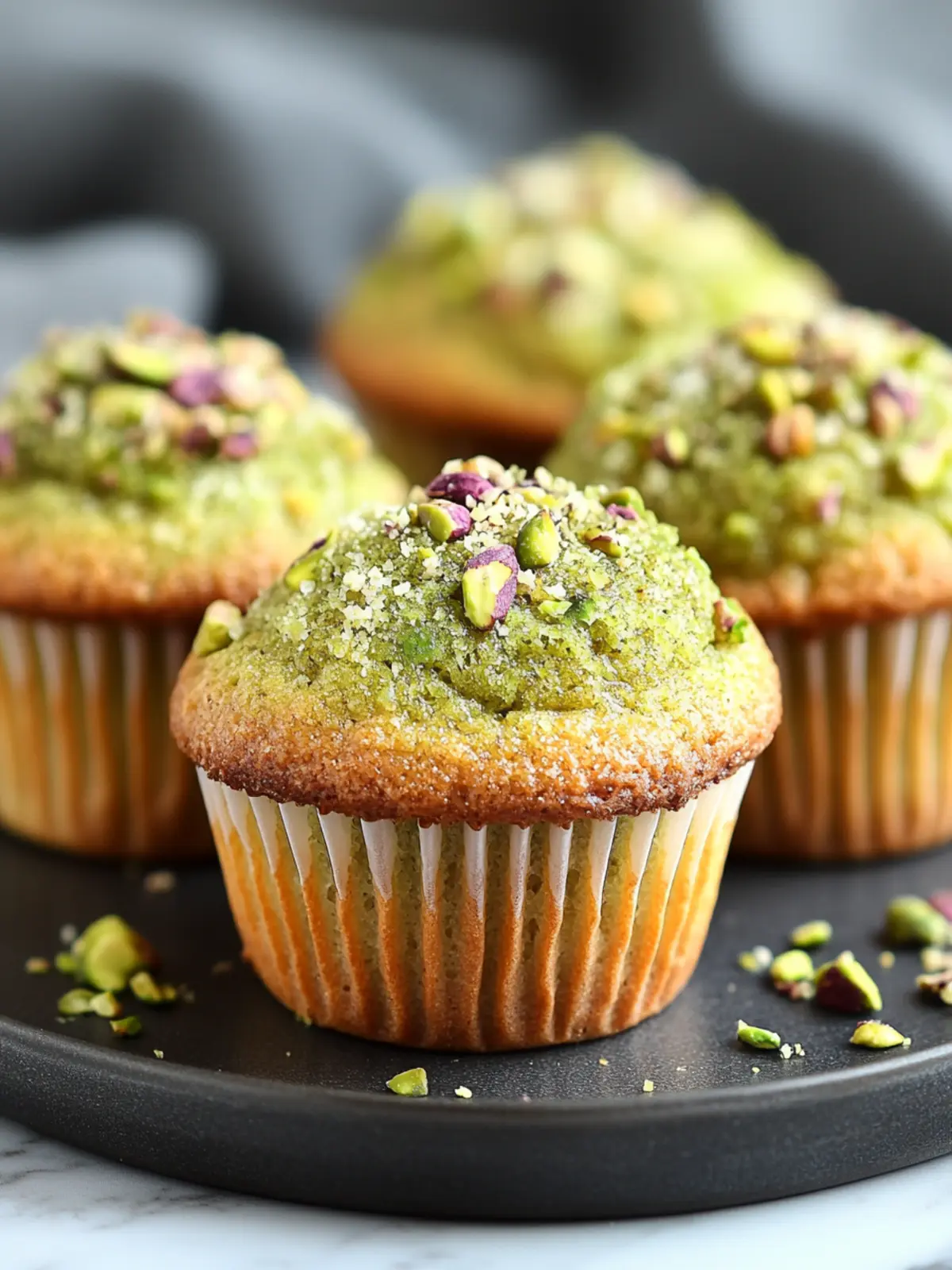 Irresistibly Soft Pistachio Muffins for Your Cozy Mornings 4 Pistachio Muffins