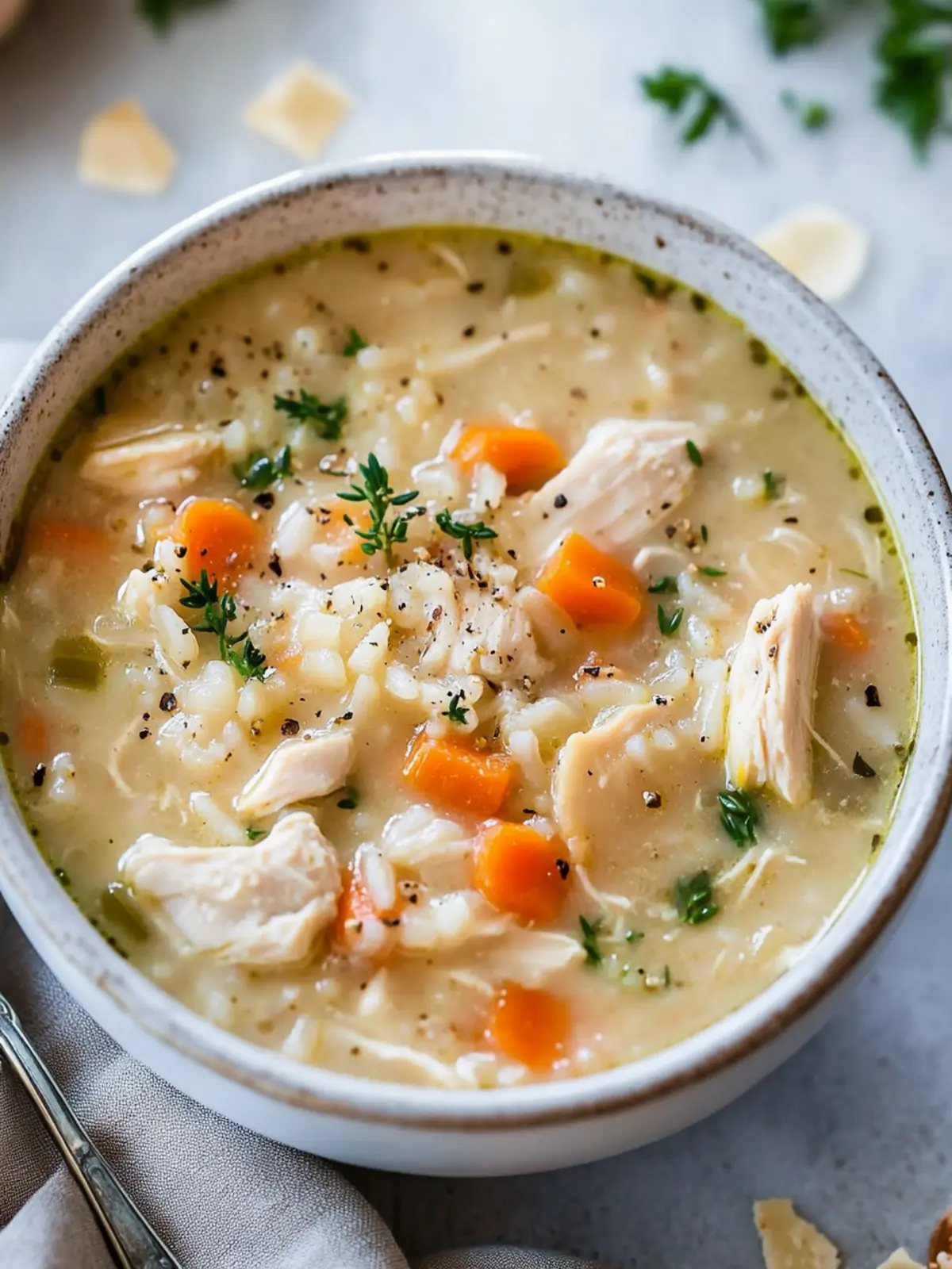 Cozy Up with Creamy Chicken and Rice Soup Today 5 Creamy Chicken and Rice Soup