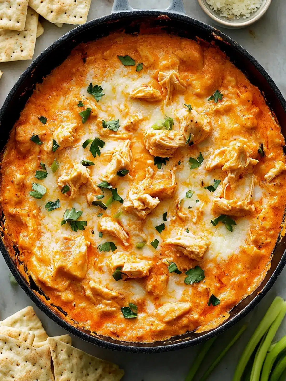 Creamy Buffalo Chicken Dip You’ll Crave for Every Party 4 Buffalo Chicken Dip