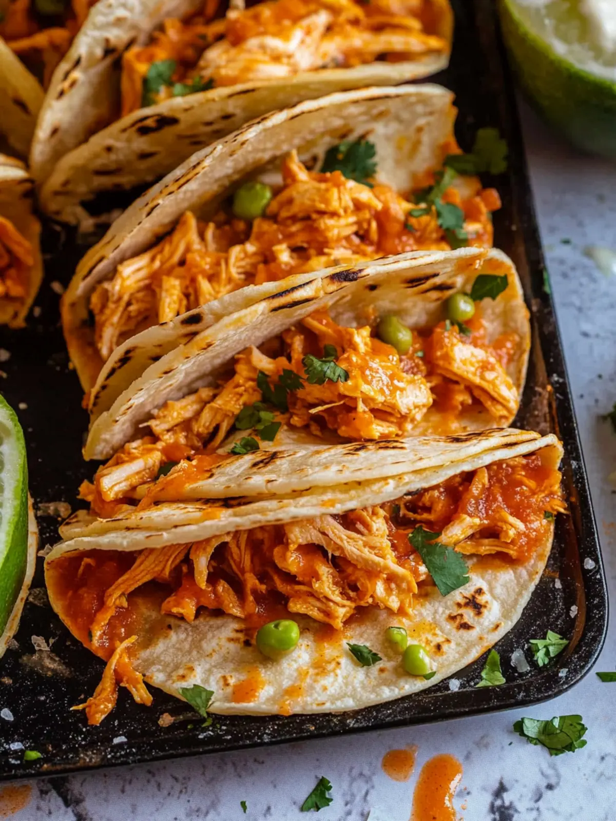 Irresistible Buffalo Chicken Tacos for Quick Weeknight Dinners 4 Buffalo Chicken Tacos