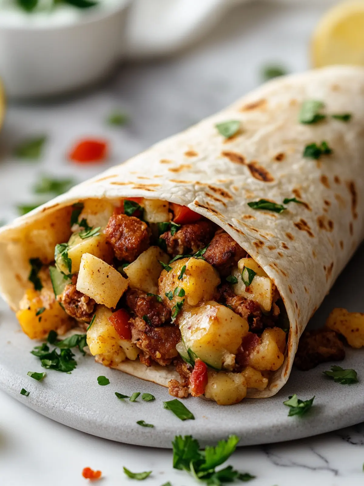 Irish Breakfast Burrito: A Hearty Twist on Morning Favorites 5 Irish Breakfast Burrito