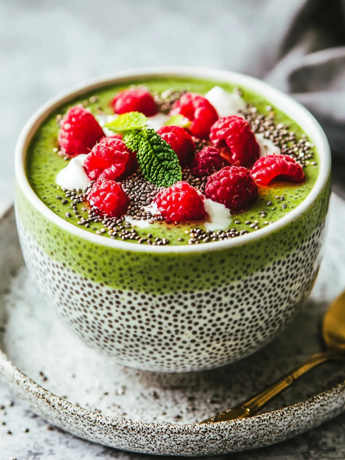 Green Matcha Chia Pudding: A Creamy Energy Boost! 5 Green Matcha Chia Pudding