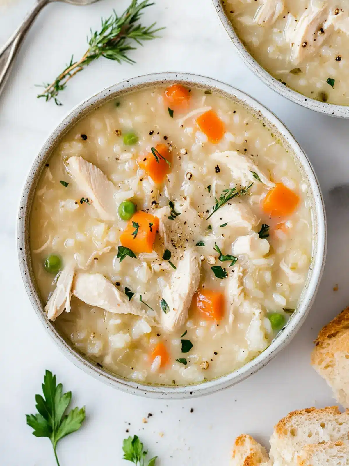 Cozy Up with Creamy Chicken and Rice Soup Today 3 Creamy Chicken and Rice Soup