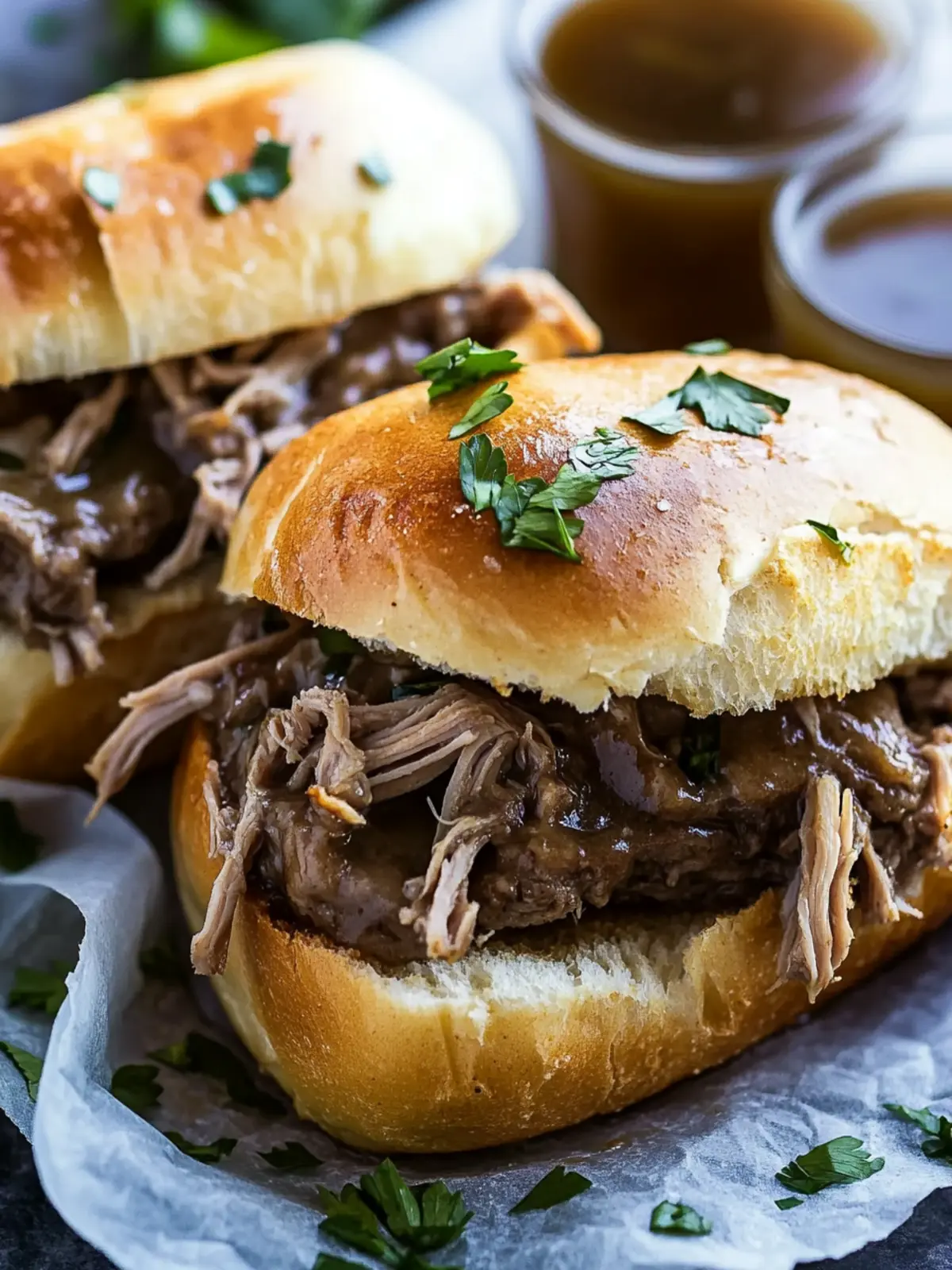 Ultimate Crockpot French Dip Sandwiches for Cozy Nights 4 Crockpot French Dip Sandwiches