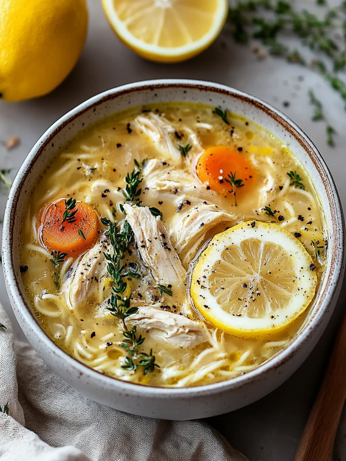 Soul-Warming Greek Lemon Chicken Soup for Cozy Nights 3 Greek Lemon Chicken Soup