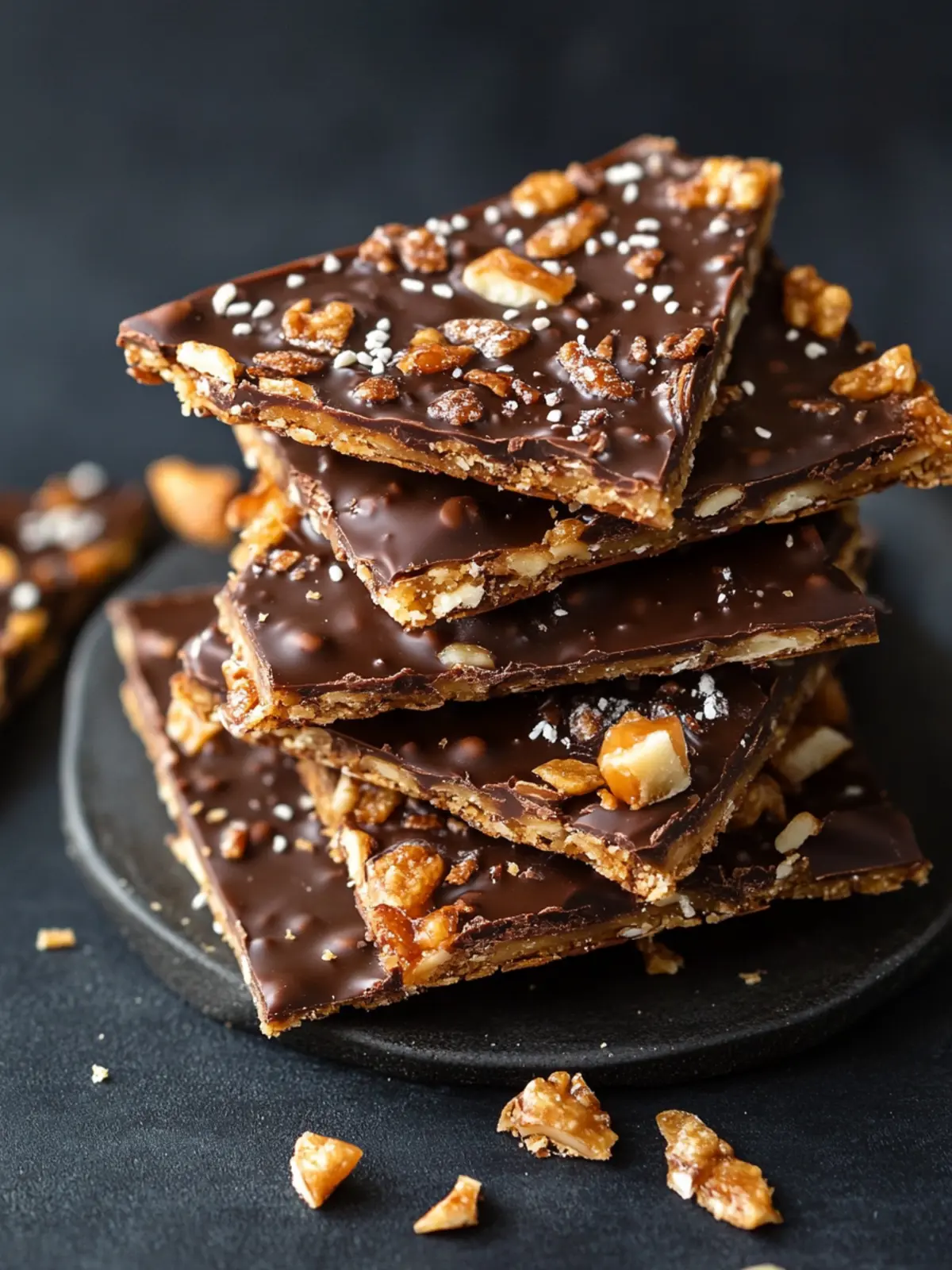 Decadent Chocolate Toffee Matzo Crack for Sweet Cravings 3 Chocolate Toffee Matzo Crack