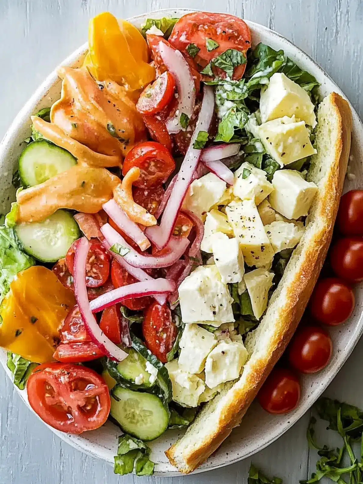 Italian Sub Salad Two Ways: Fresh Flavors for Every Craving 2 Italian Sub Salad Two Ways