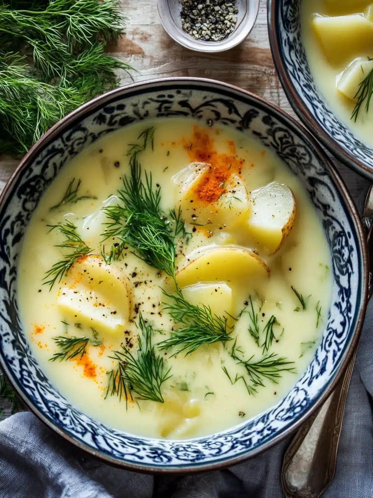 Creamy Potato & Dill Soup: Your New Favorite Comfort Dish 4 Creamy Potato & Dill Soup