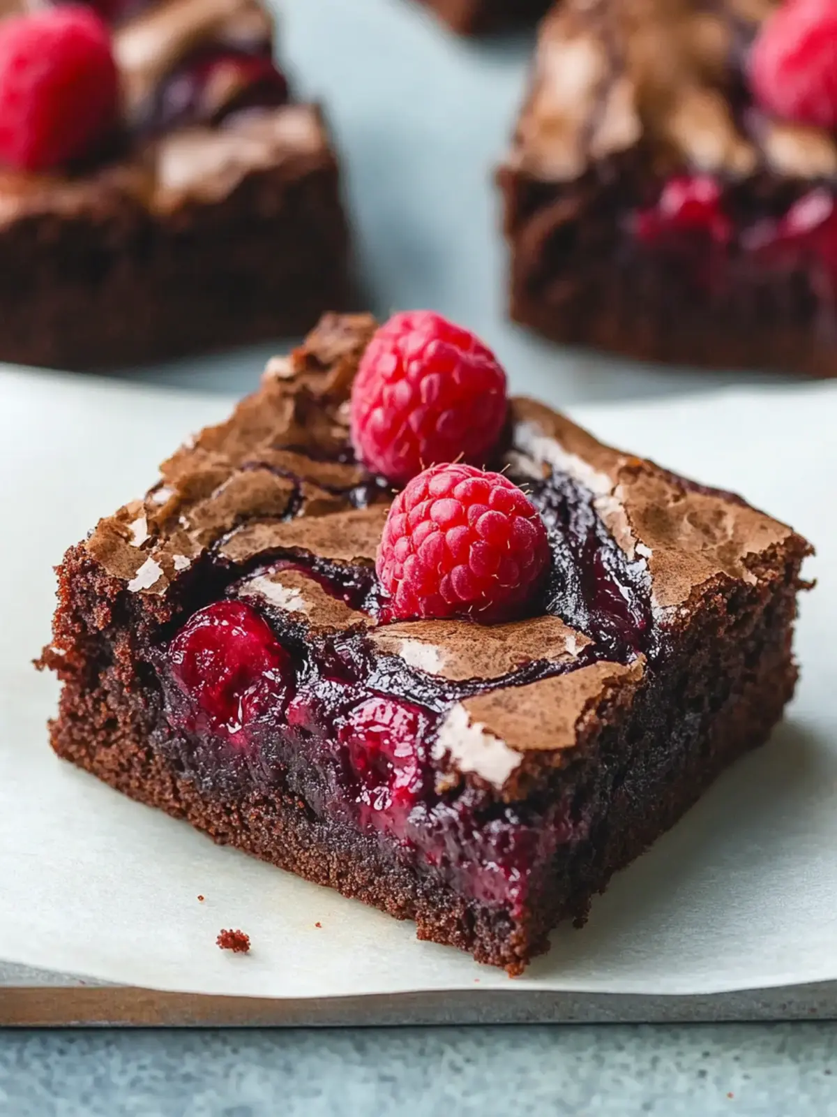 Decadent Raspberry Swirl Brownies: A Must-Try Dessert! 3 Raspberry Swirl Brownies
