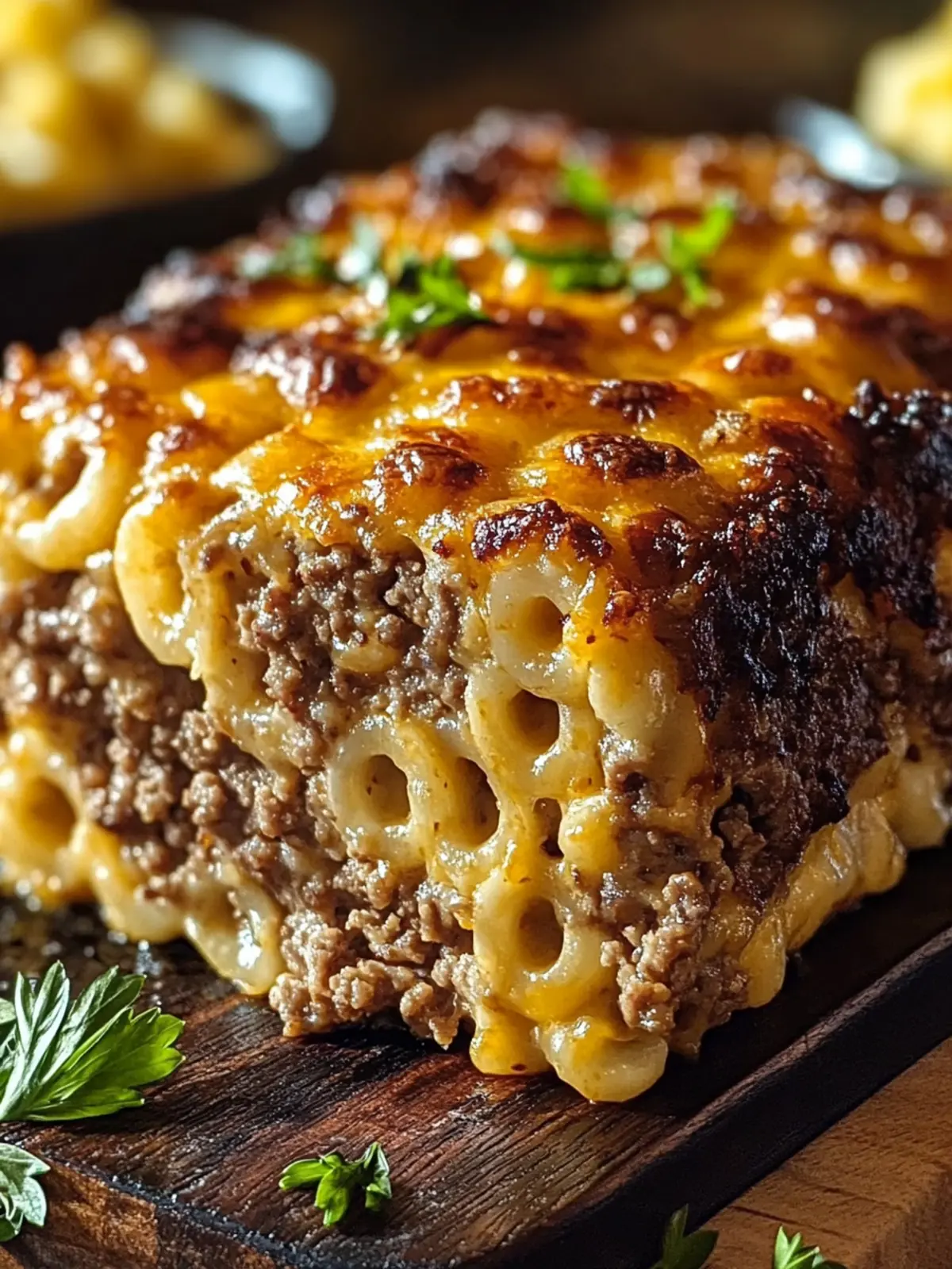 Mac and Cheese Meatloaf Casserole for Ultimate Comfort 2 Mac and Cheese Meatloaf