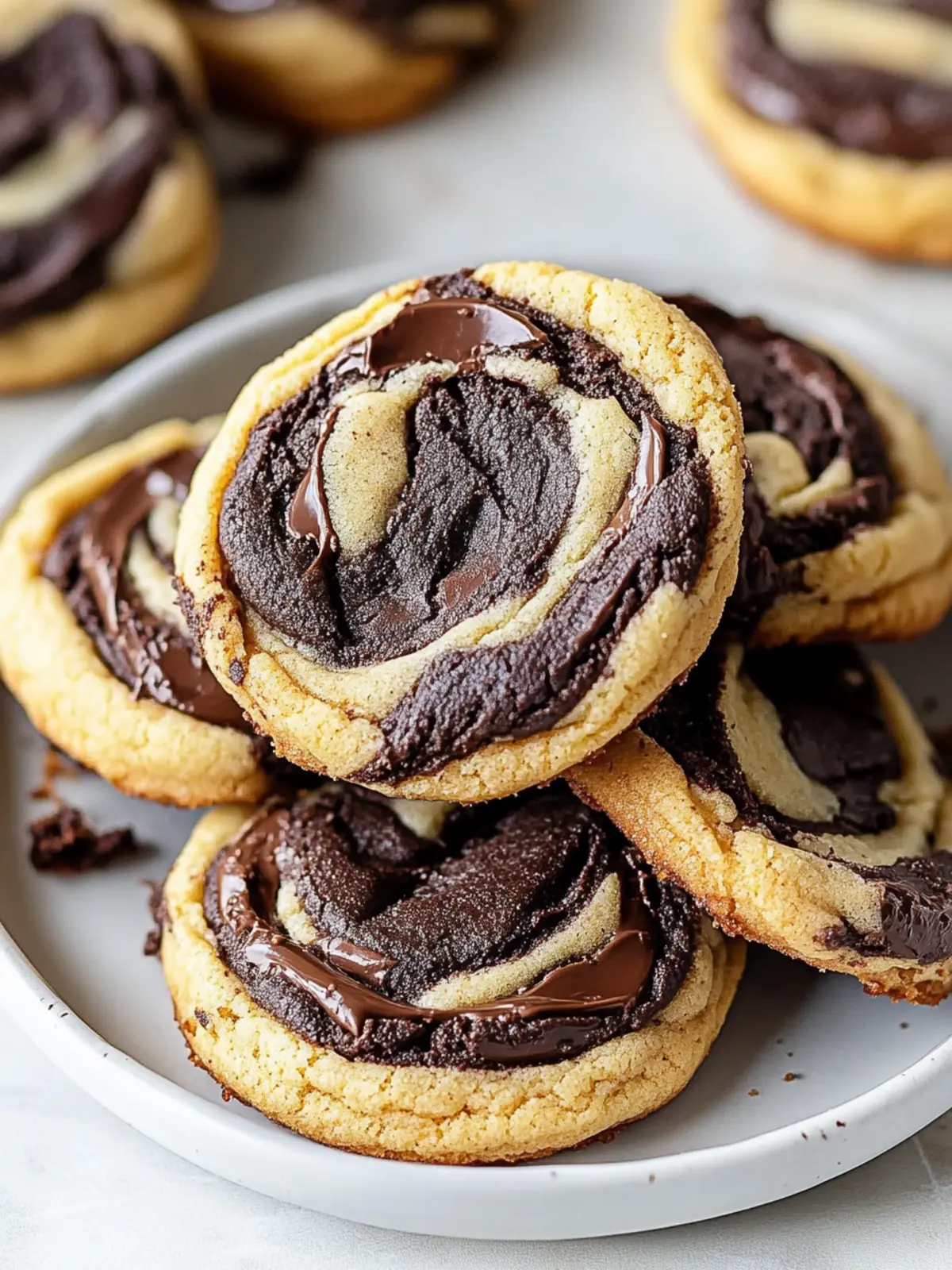 Irresistible Peanut Butter Brownie Swirl Cookies Made Easy 5 Peanut Butter Brownie Swirl Cookies
