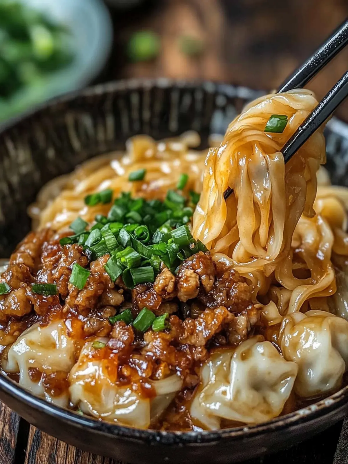 Delicious Potsticker Noodle Bowl: Quick, Customizable Dinner! 2 Potsticker Noodle Bowl