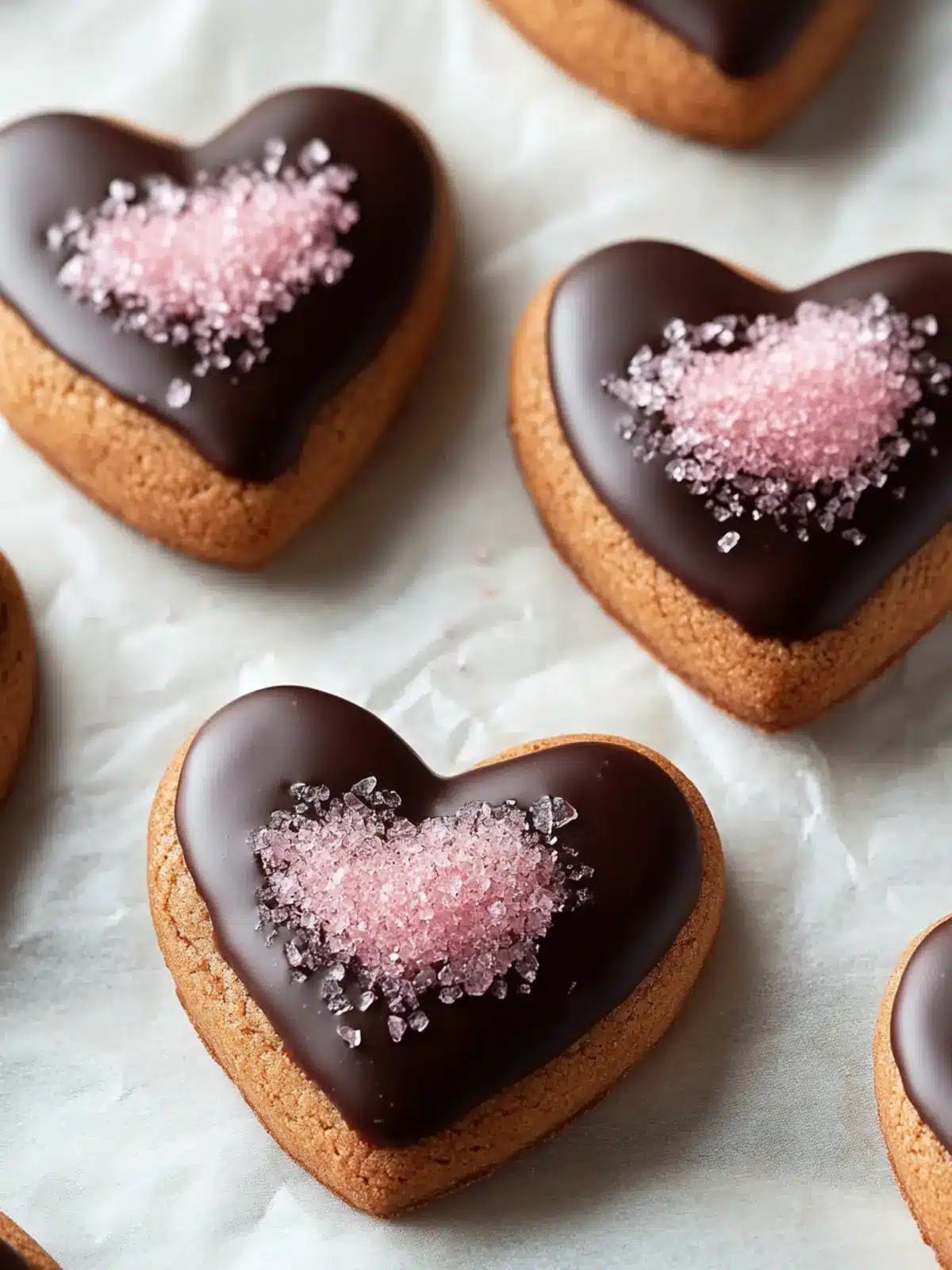 Delicious Chocolate Dipped Heart Cookies for Every Celebration 3 Chocolate Dipped Heart Cookies