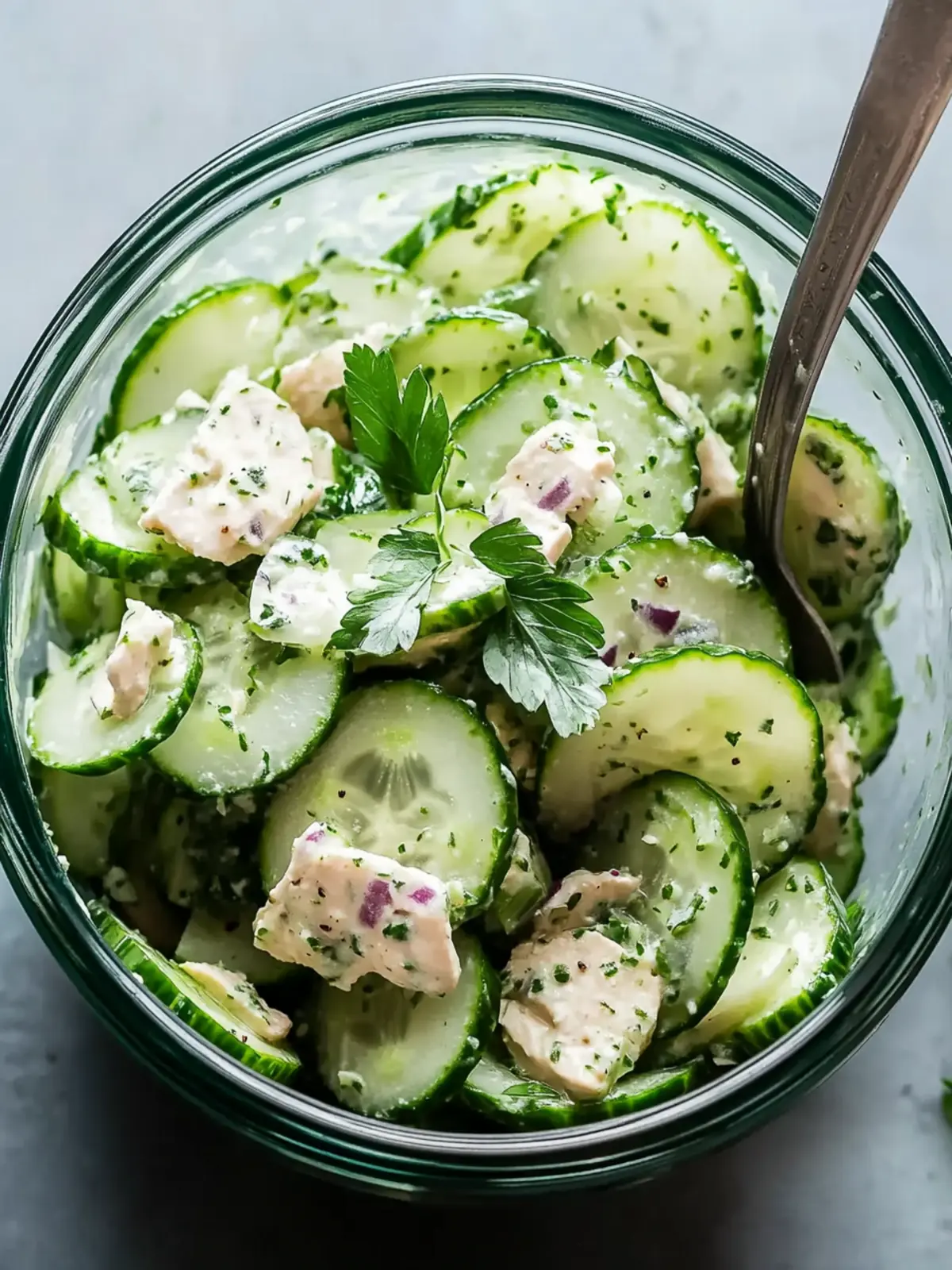 High Protein Cucumber Salad: Fresh, Easy, and Energizing 2 High Protein Cucumber Salad