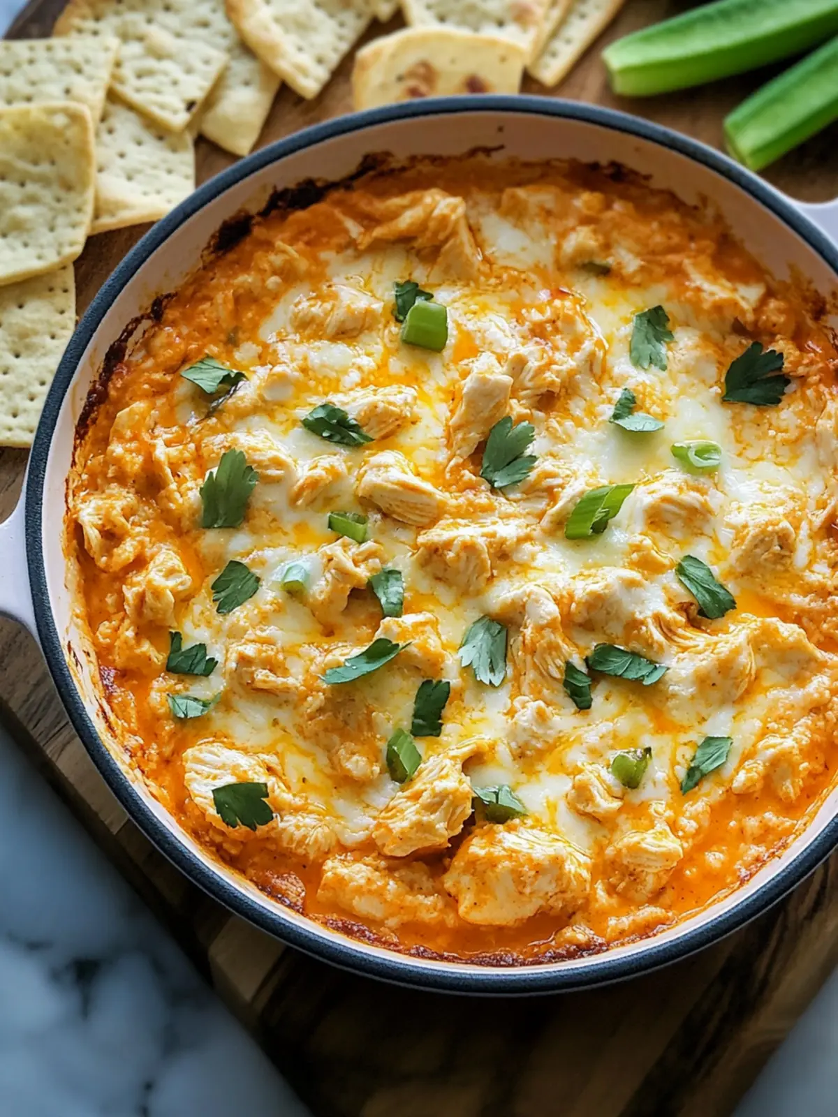 Creamy Buffalo Chicken Dip You’ll Crave for Every Party 3 Buffalo Chicken Dip